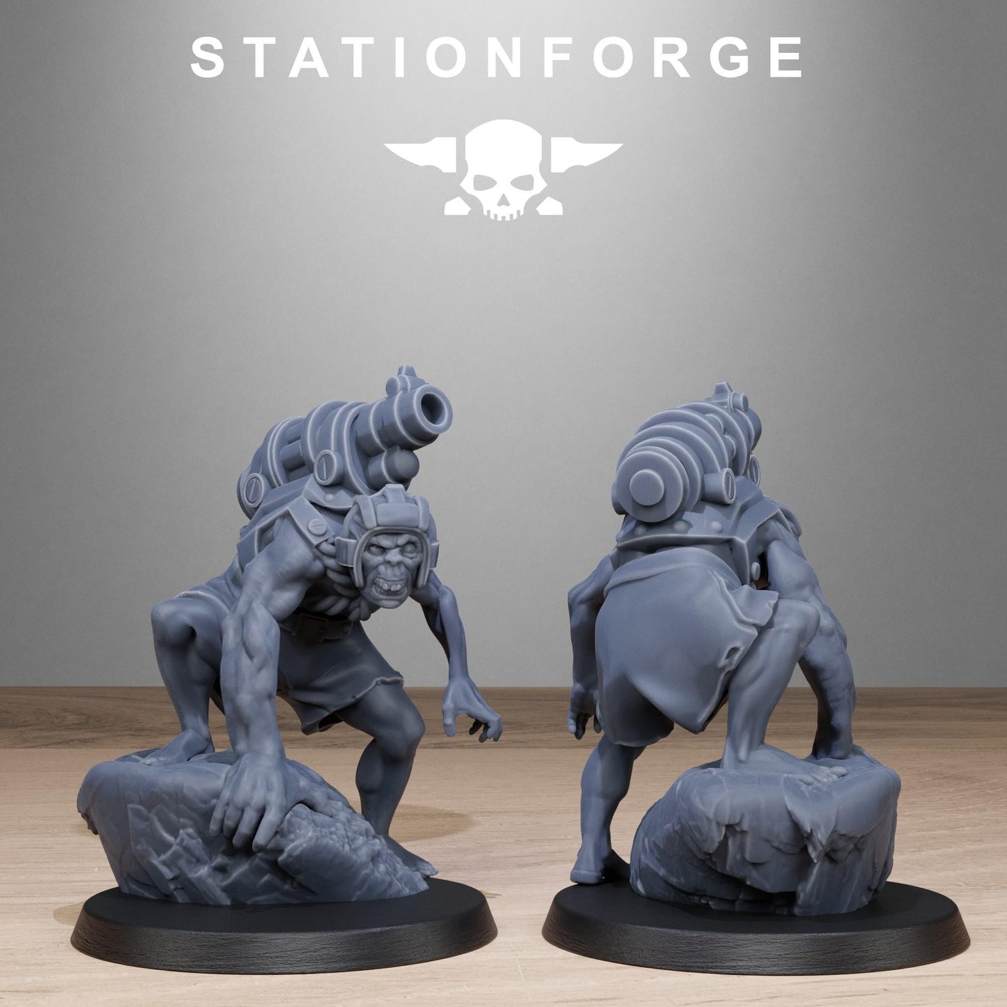 Grim Guard Abhumans by Station Forge