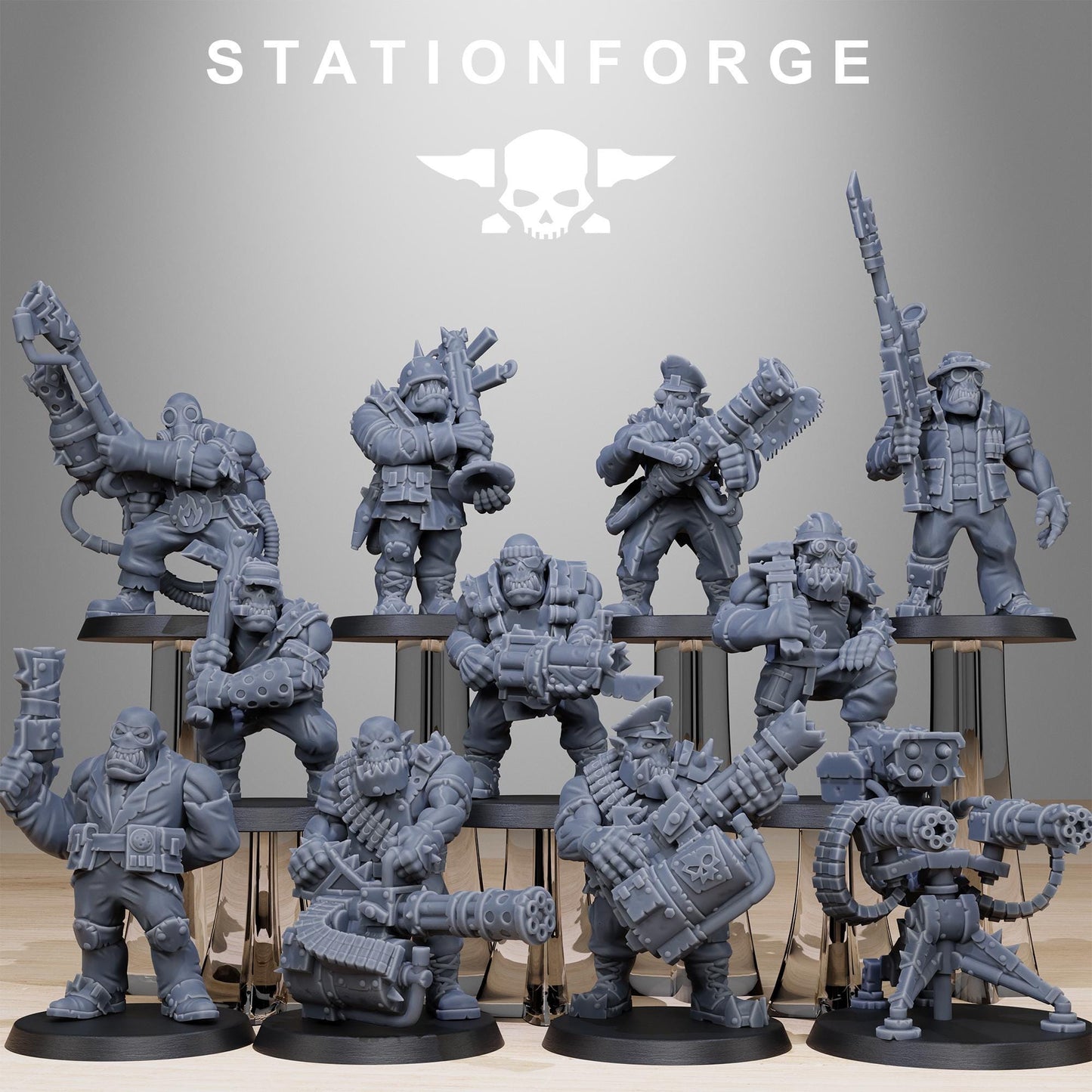 Orkaz Team Fighters by Station Forge