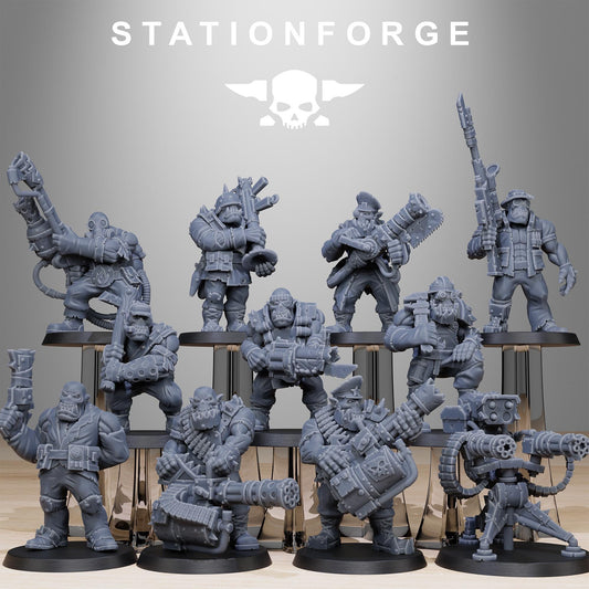 Orkaz Team Fighters by Station Forge