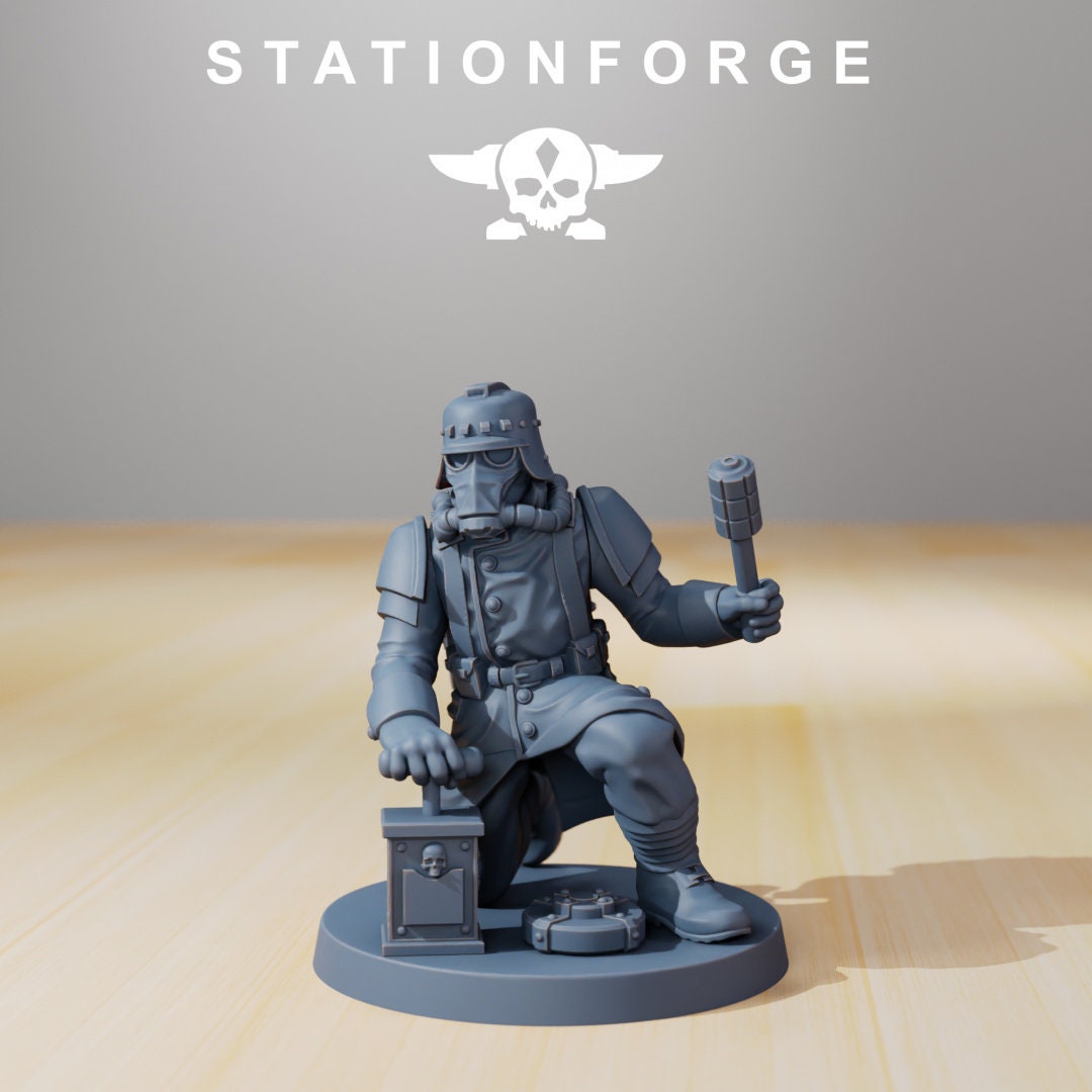 Grim Guard Supporters by Station Forge