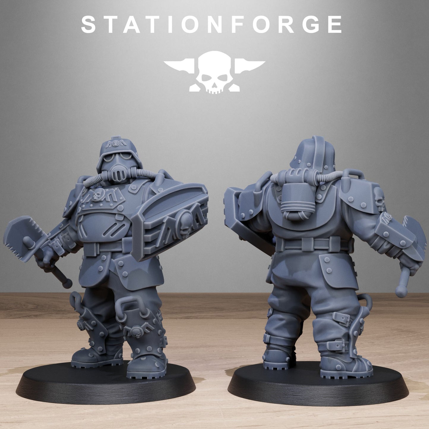 GrimGuard Armored Mutants by Station Forge