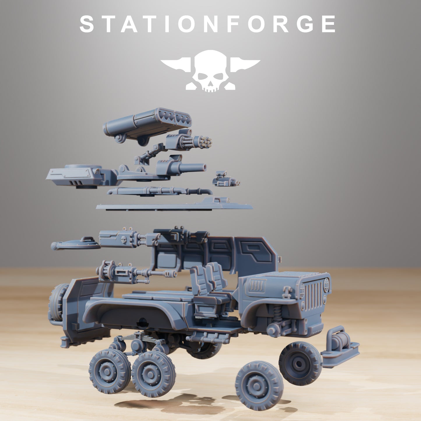 GrimGuard Armored Vehicle by Station Forge