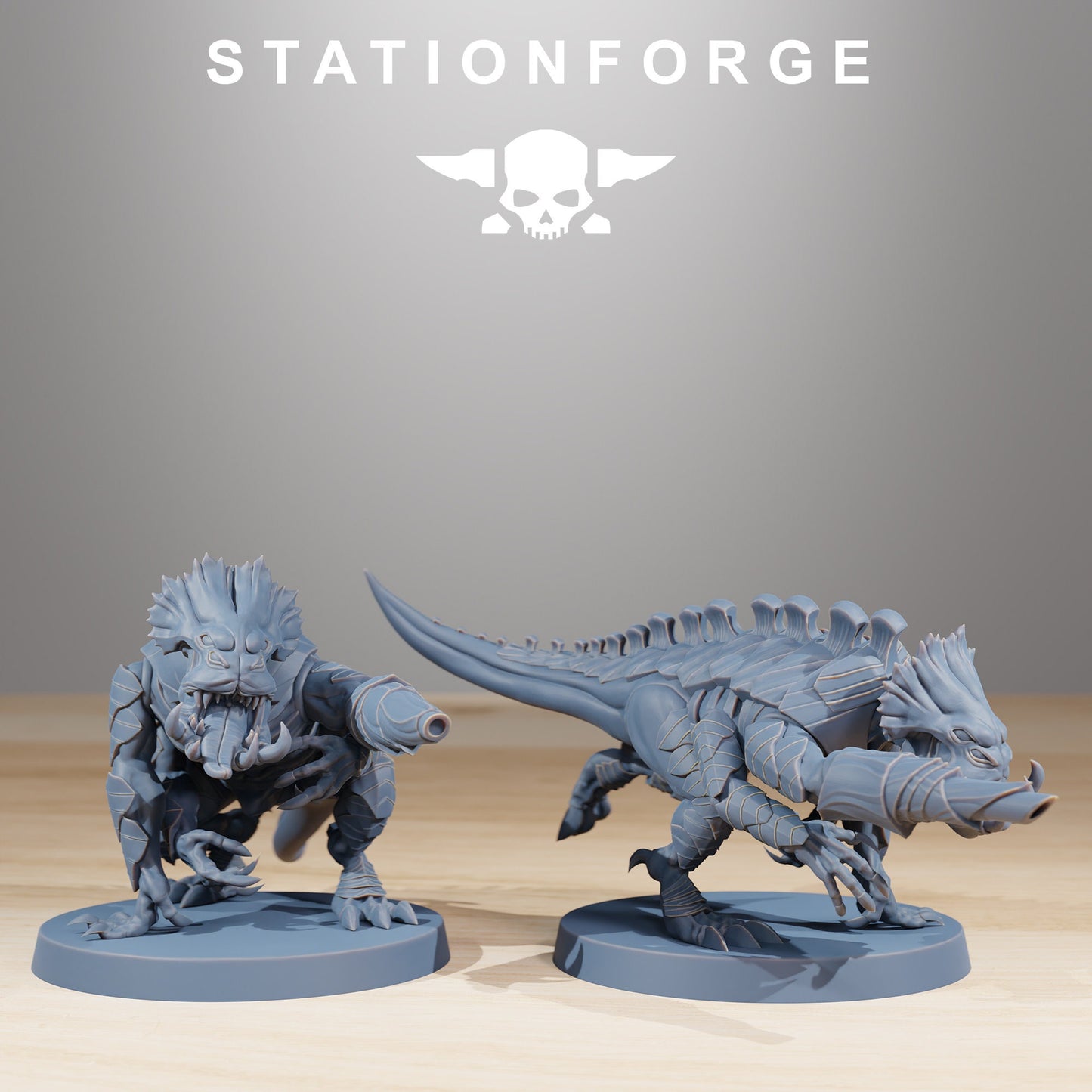 Xenarid Infantry by Station Forge