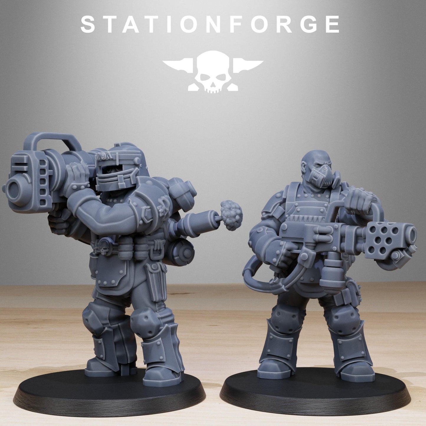 Grim Guard Armored Squad by Station Forge