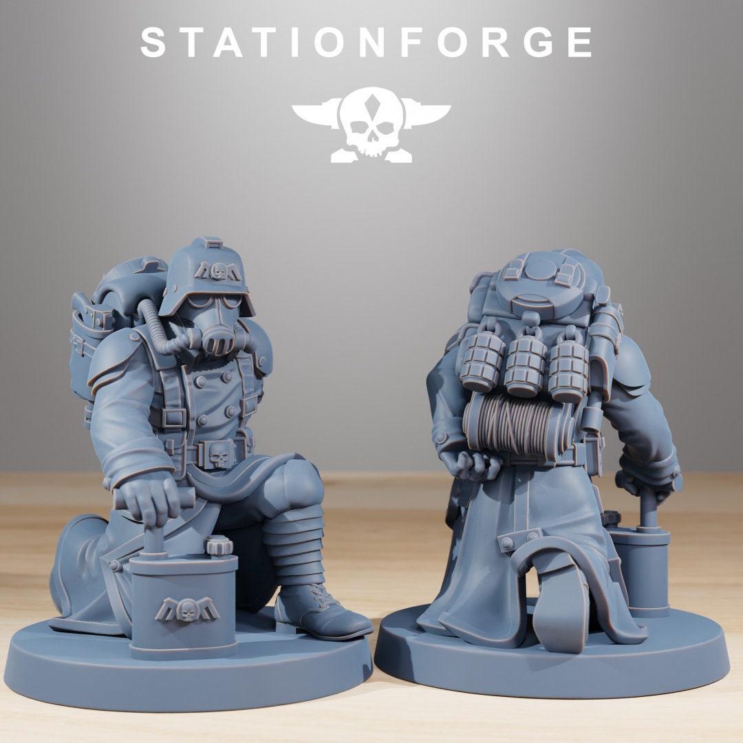 Grim Guard Acolytes by Station Forge