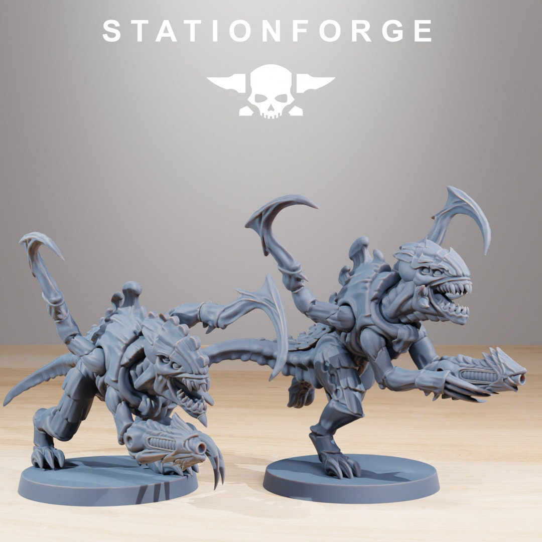 Xenarid Infantry 2.0 by Station Forge