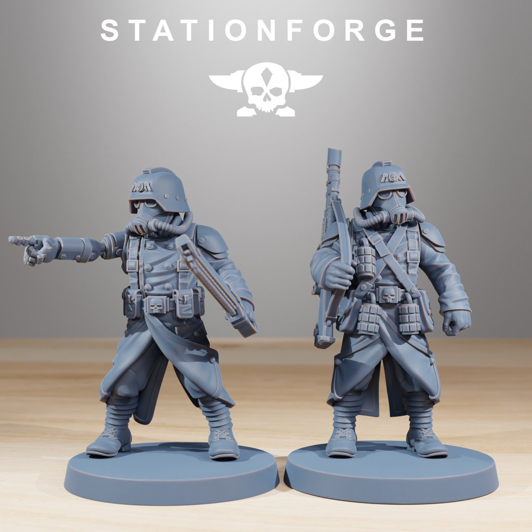 Grim Guard Acolytes by Station Forge