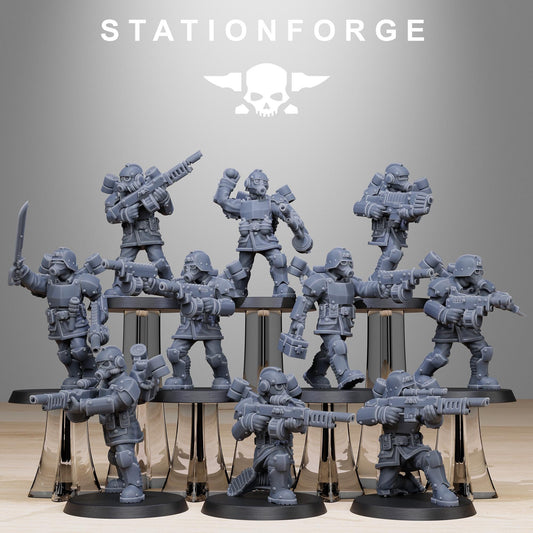 Grim Guard Aero Troops by Station Forge