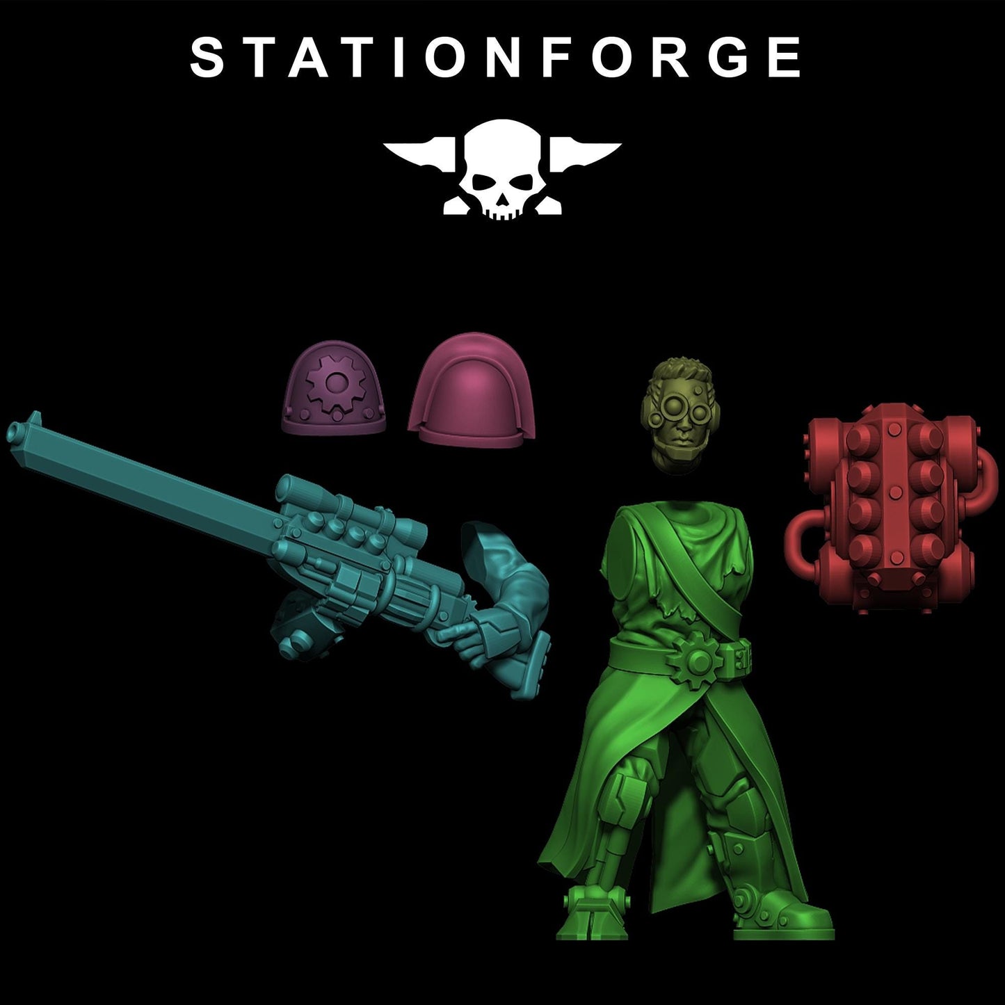 Scavenger Infantry Builder Kit by Station Forge