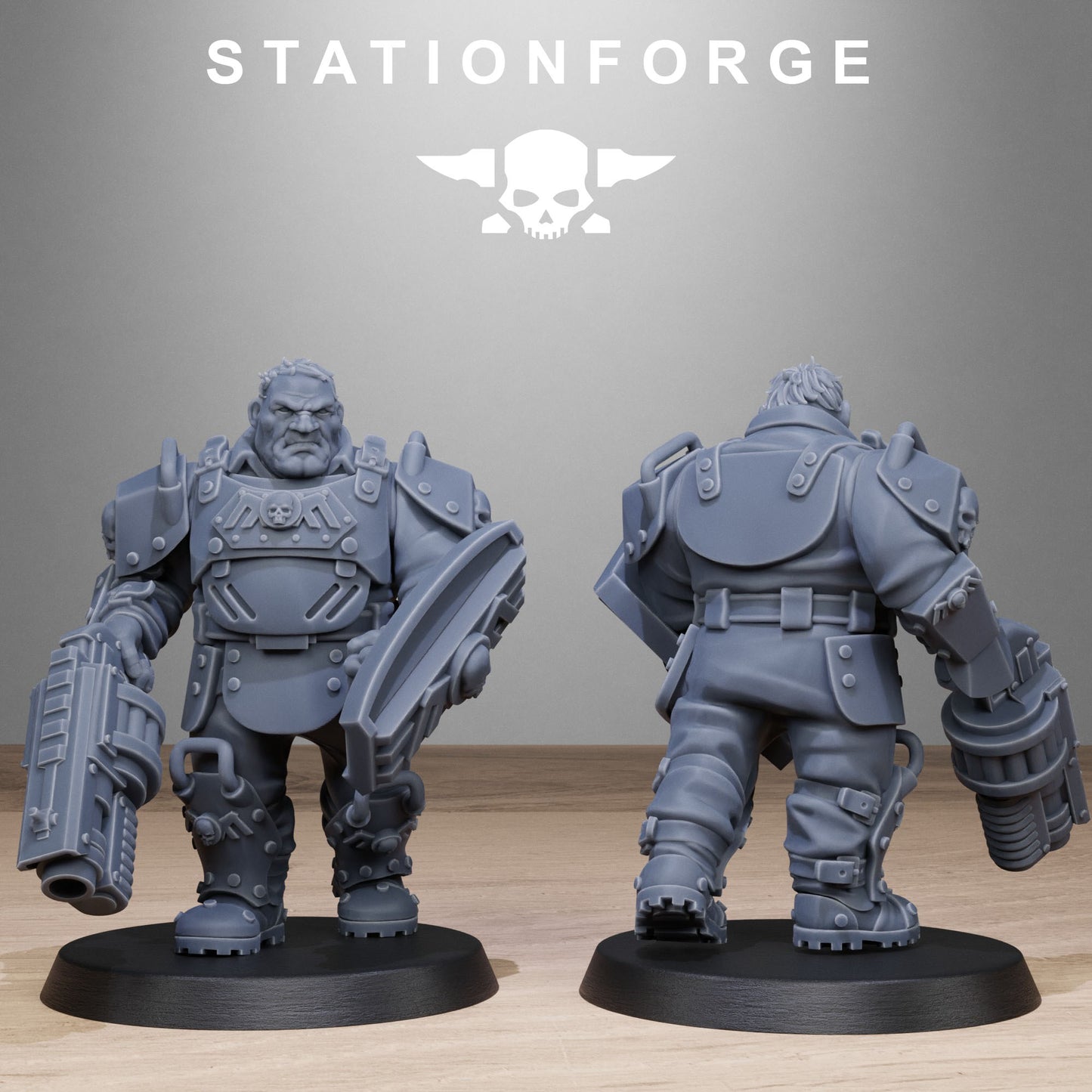 GrimGuard Armored Mutants by Station Forge