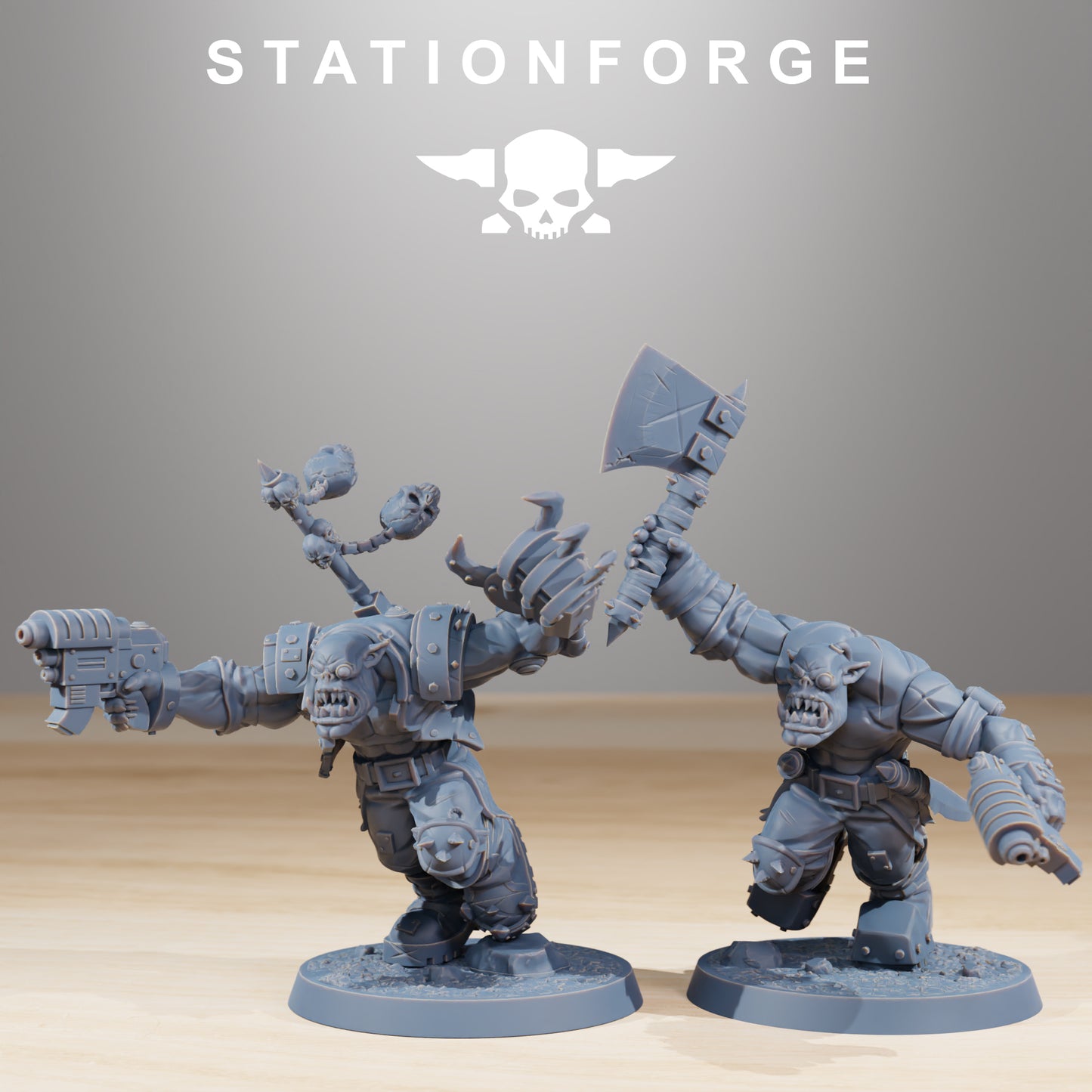 Orkaz Infantry by Station Forge