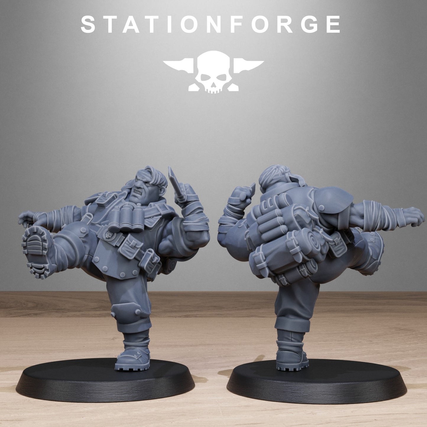 GrimGuard Jungle Fighters Mutants by Station Forge