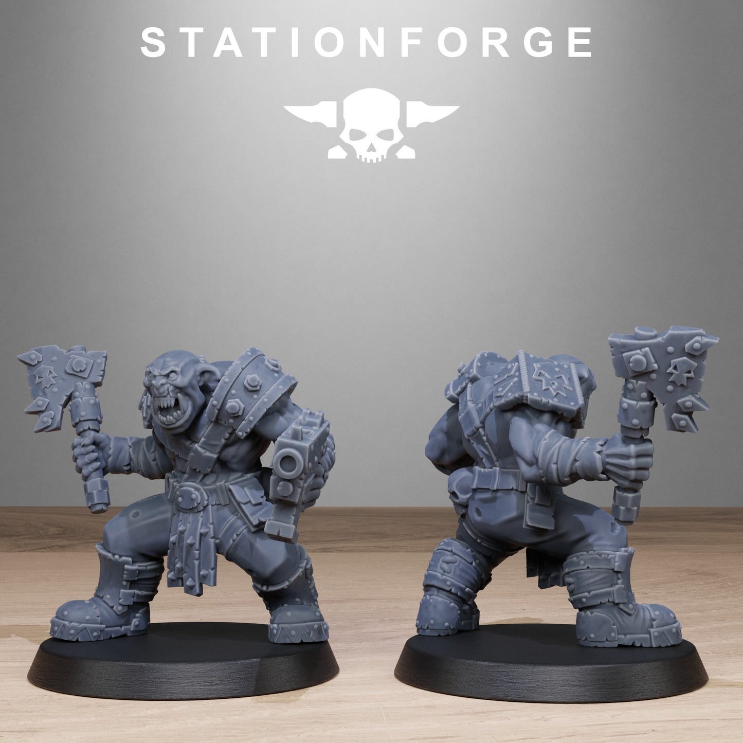 Orkaz Bros Infantry by Station Forge