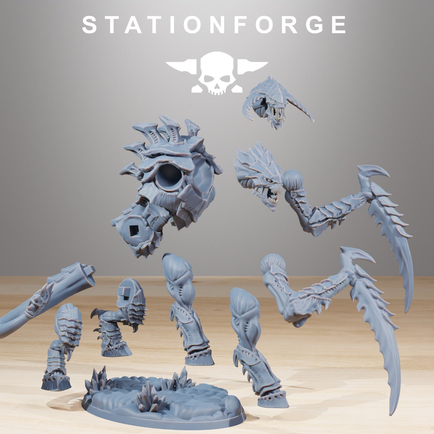 Xenarid Necrothorn by Station Forge