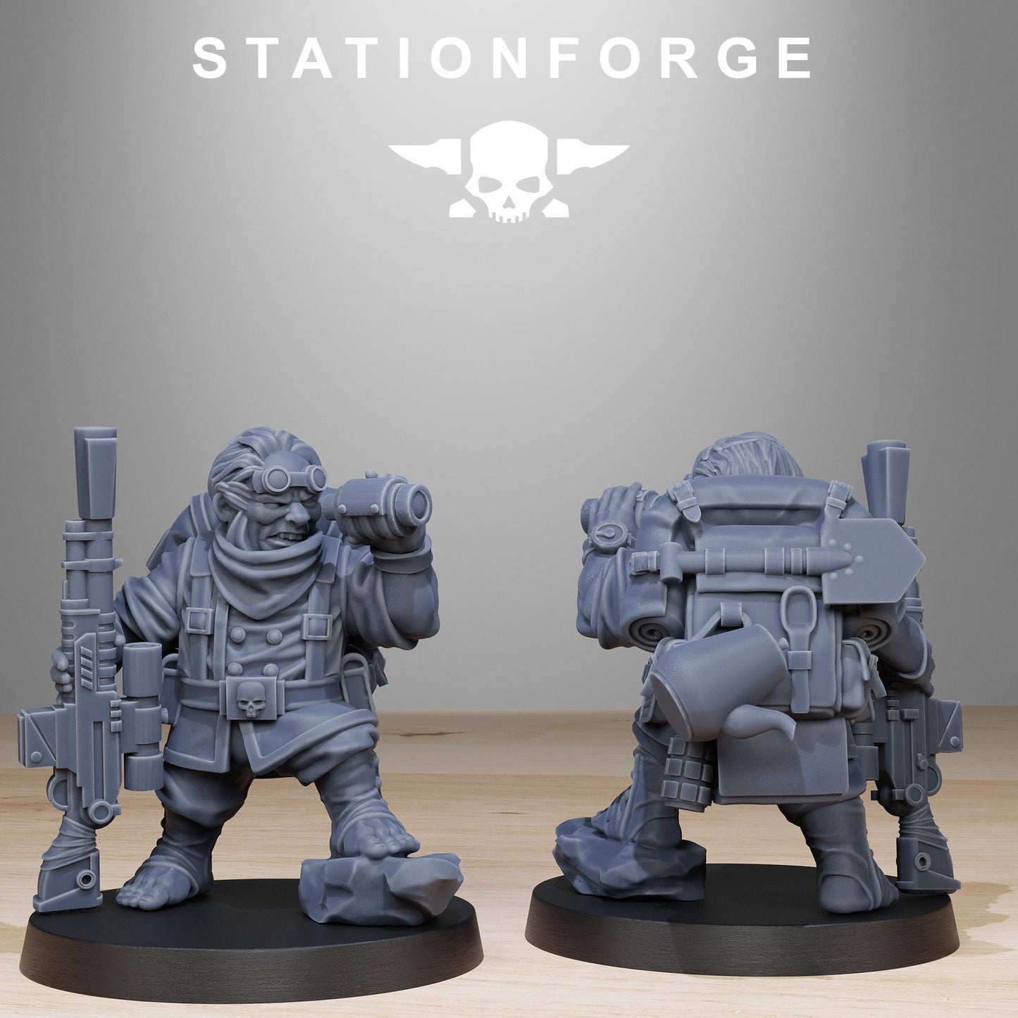 GrimGuard Skulldart Trappers by Station Forge