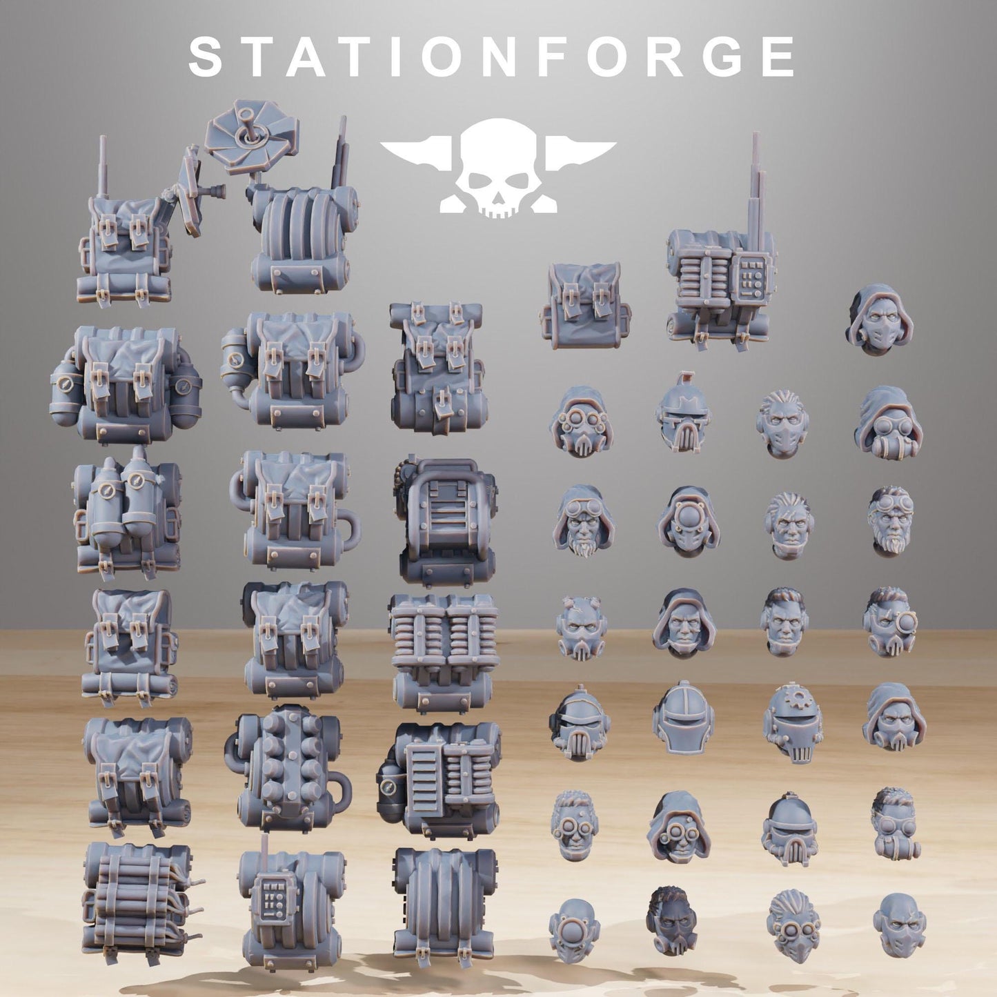 Scavenger Infantry Builder Kit by Station Forge