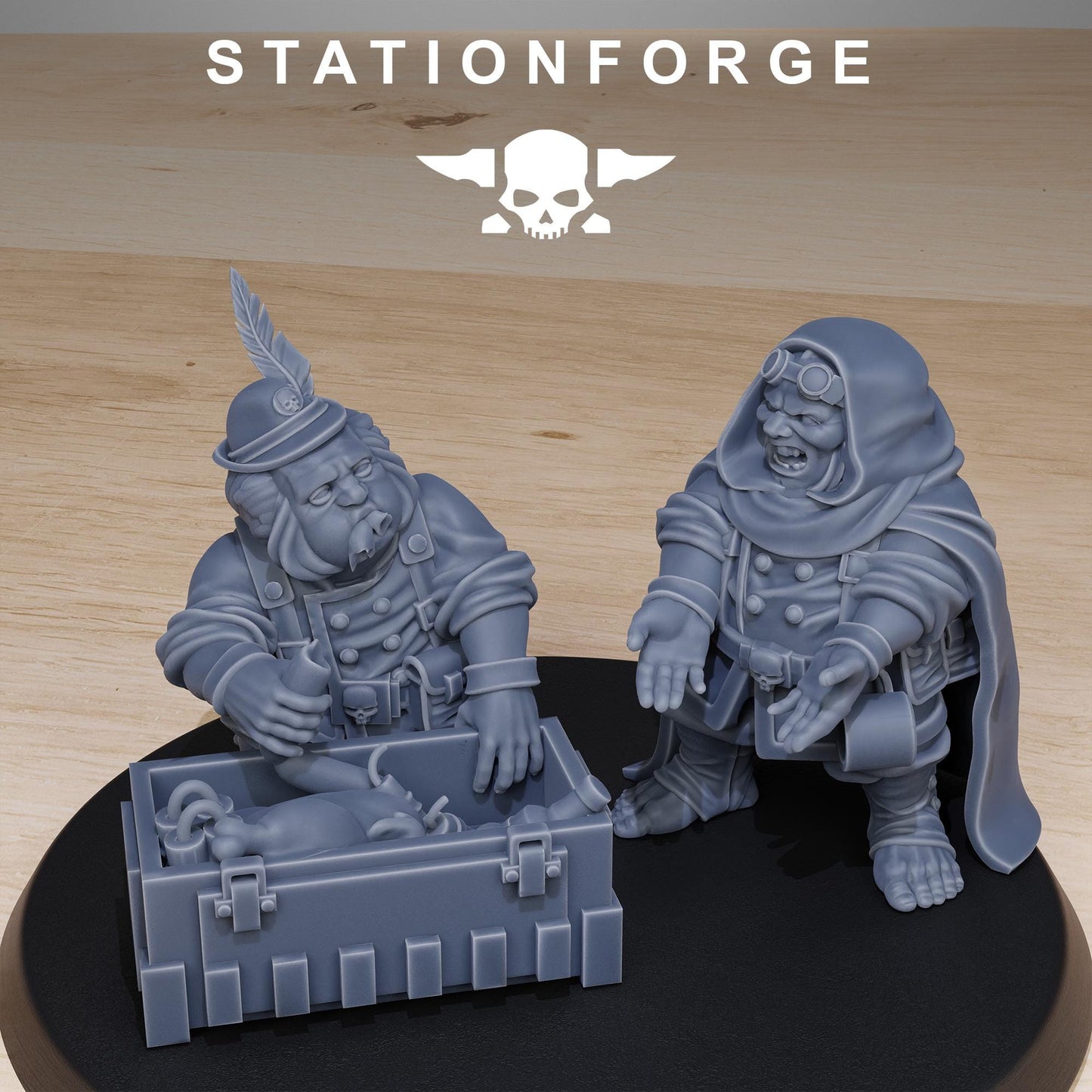 GrimGuard Skulldart Trappers by Station Forge