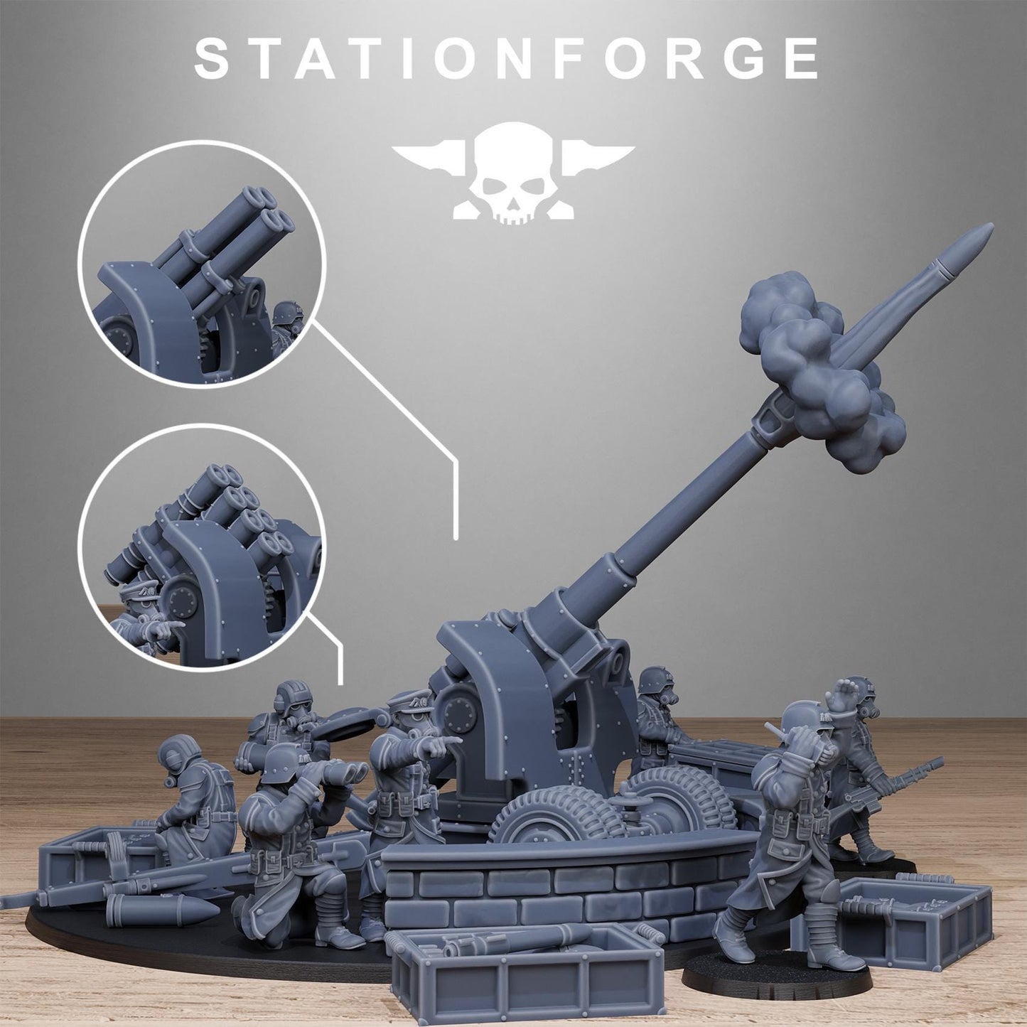 Grim Guard Light Artillery 2.0 by Station Forge