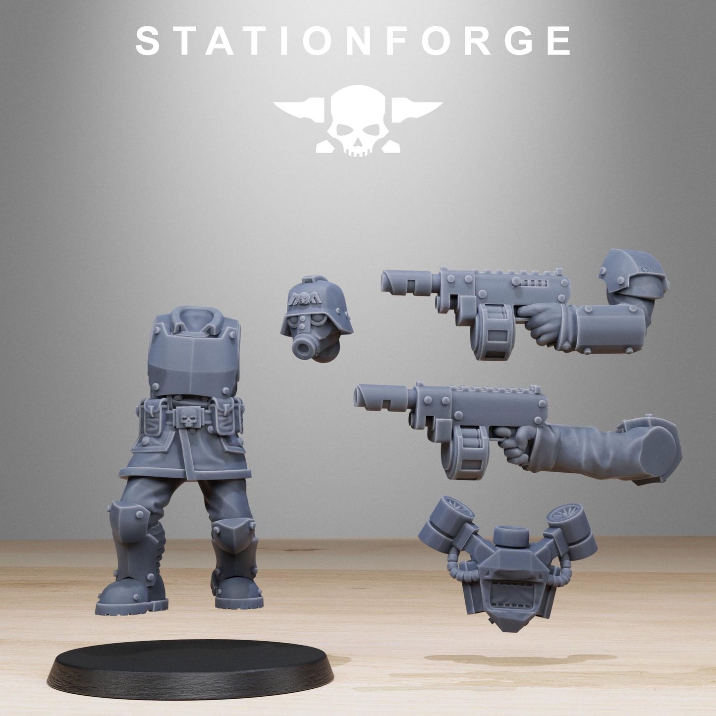 Grim Guard Aero Troops by Station Forge
