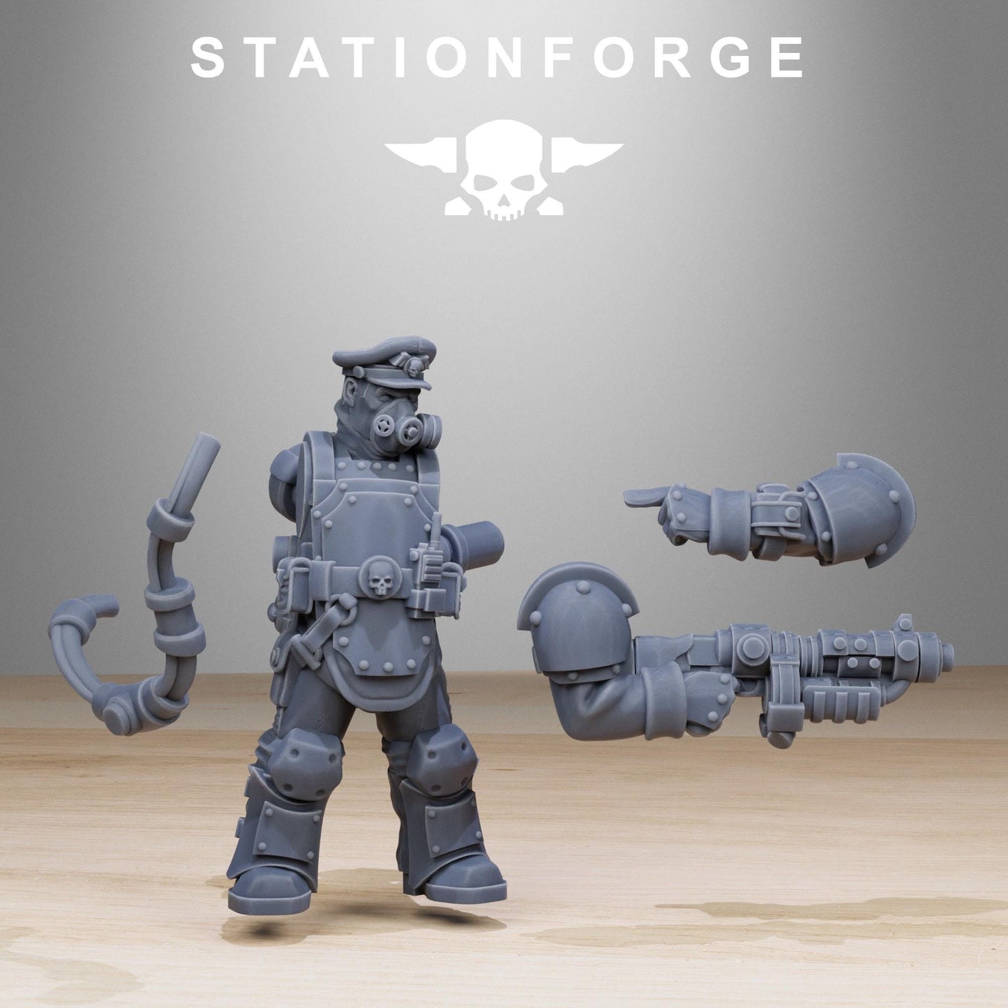 Grim Guard Armored Squad by Station Forge