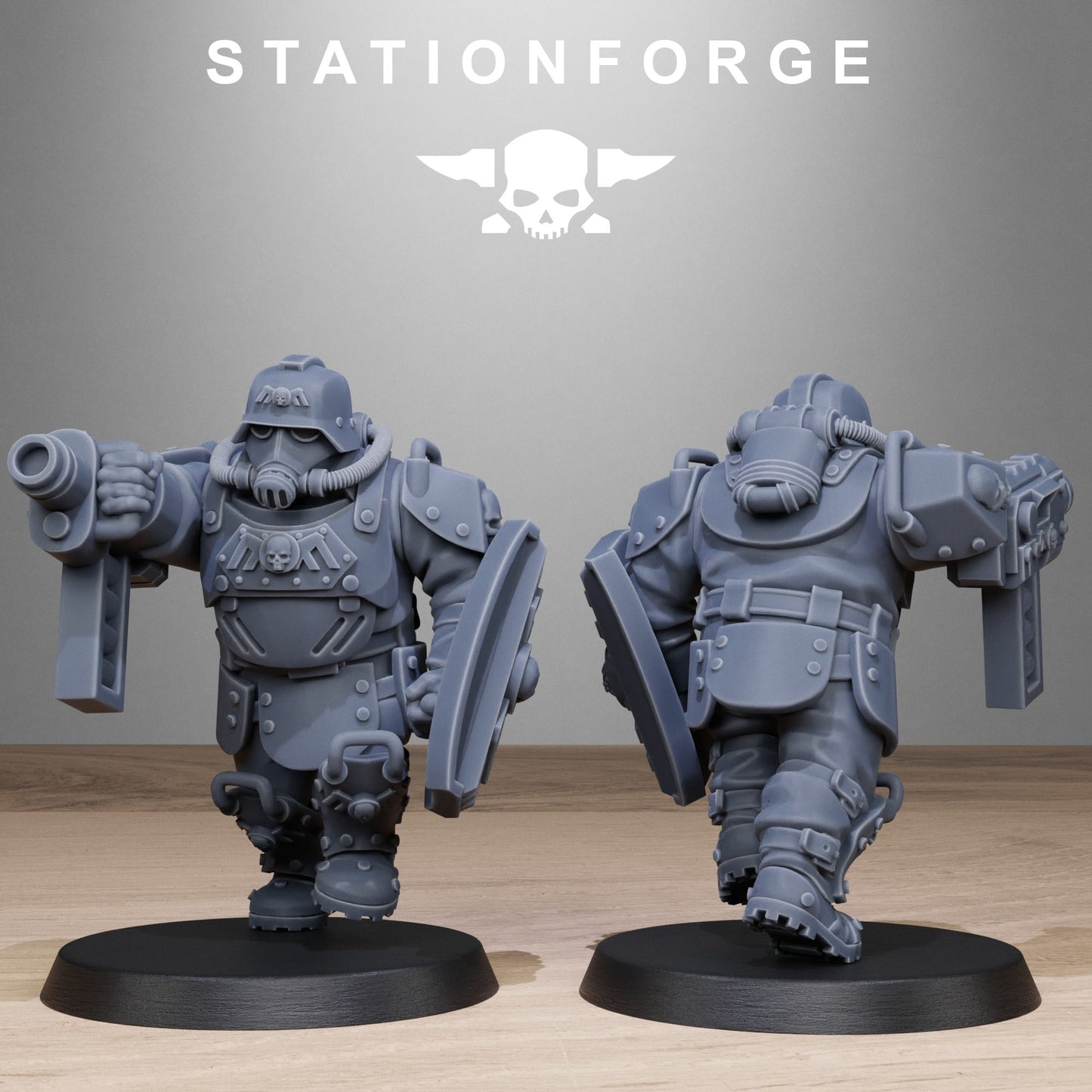 GrimGuard Armored Mutants by Station Forge
