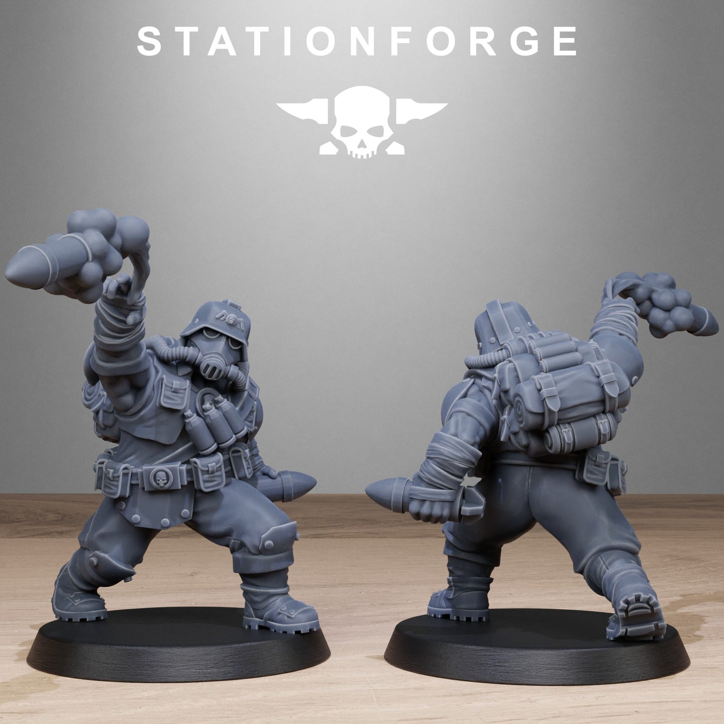 GrimGuard Jungle Fighters Mutants by Station Forge