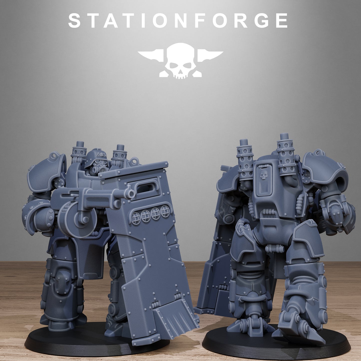 GrimGuard Power Armor by Station Forge