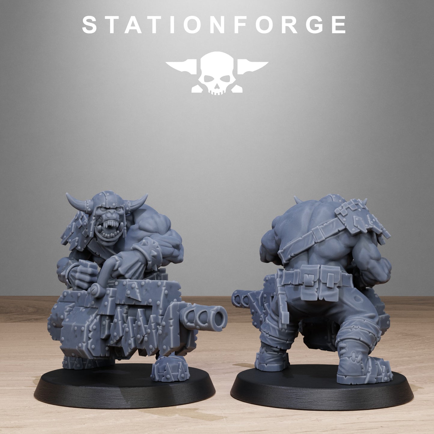 Orkaz Bros Infantry by Station Forge