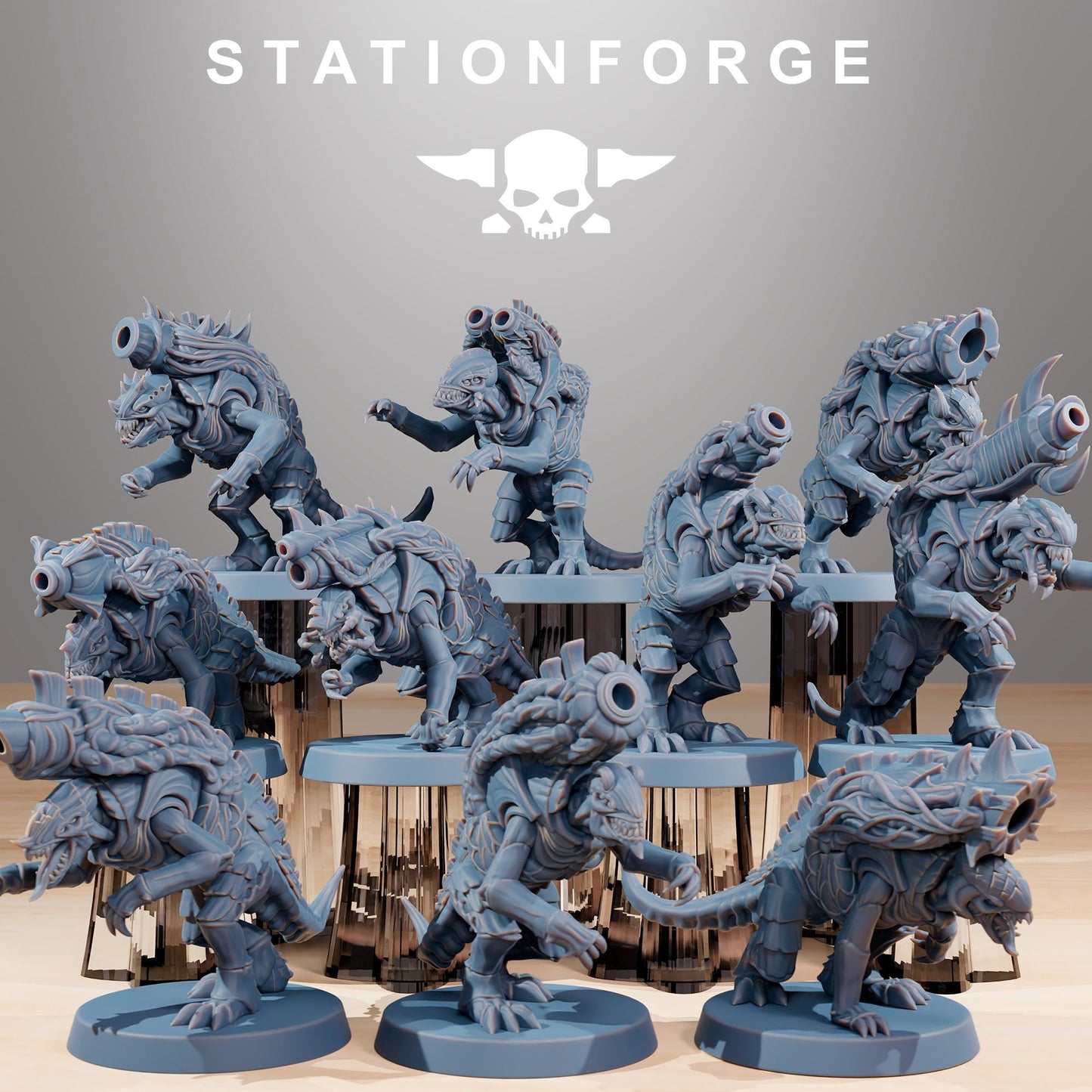 Xenarid Mortars by Station Forge