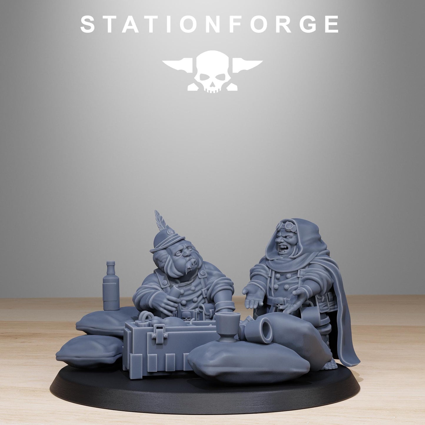 GrimGuard Skulldart Trappers by Station Forge