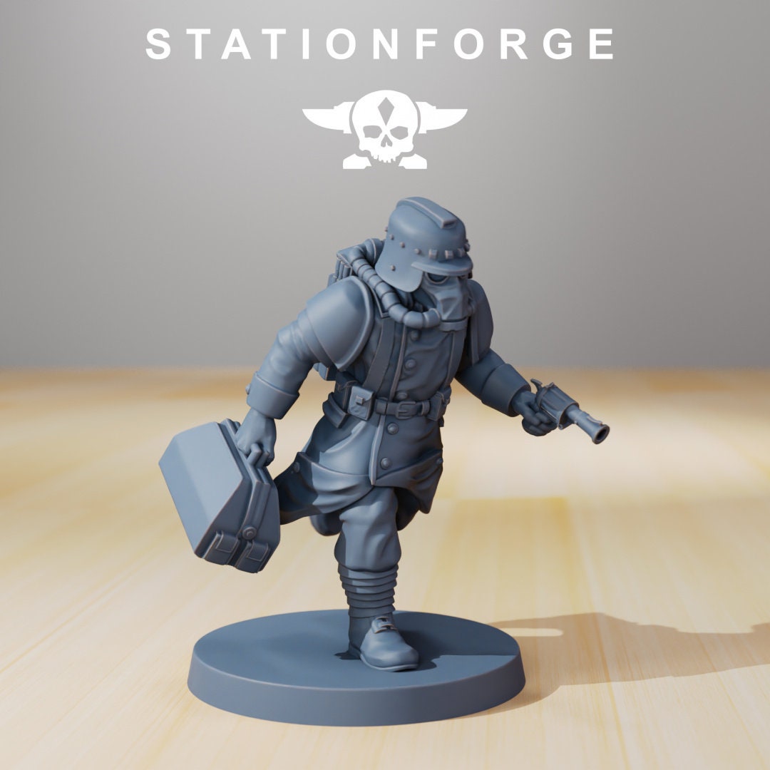 Grim Guard Supporters by Station Forge