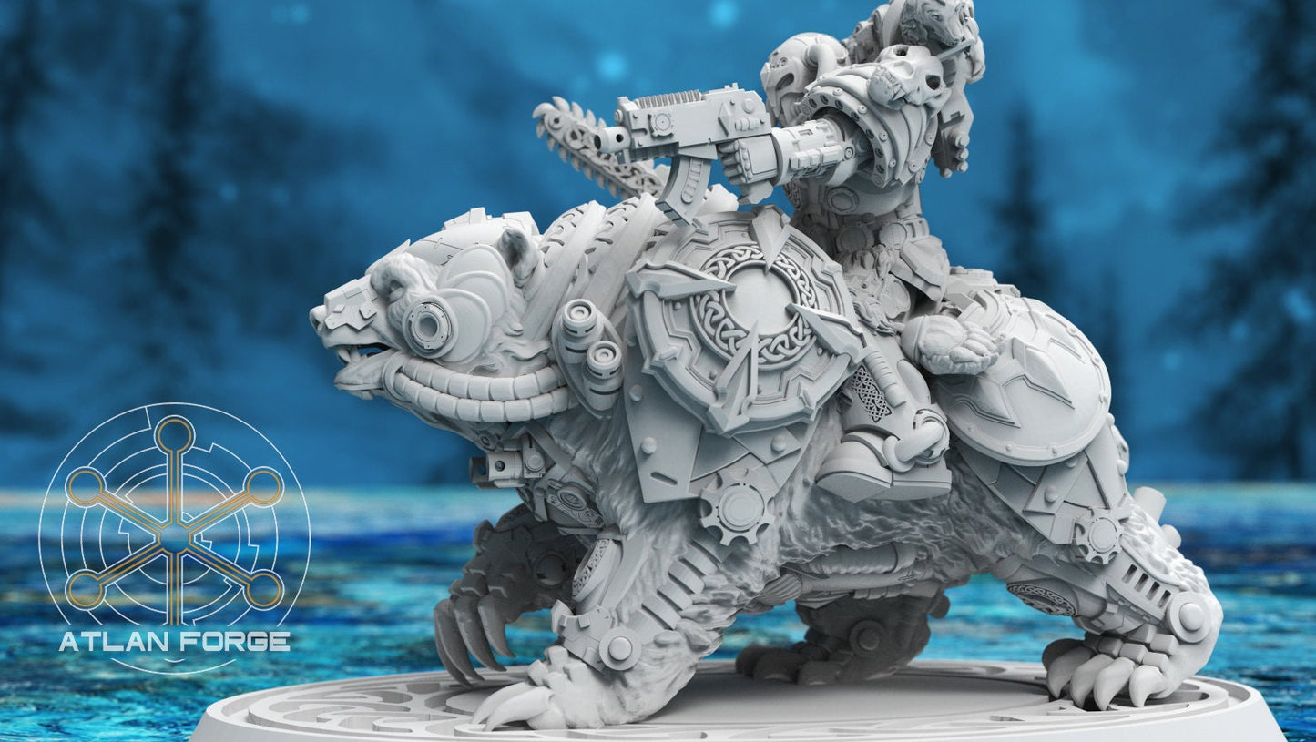 Asgardian Bear Riders by Atlan Forge
