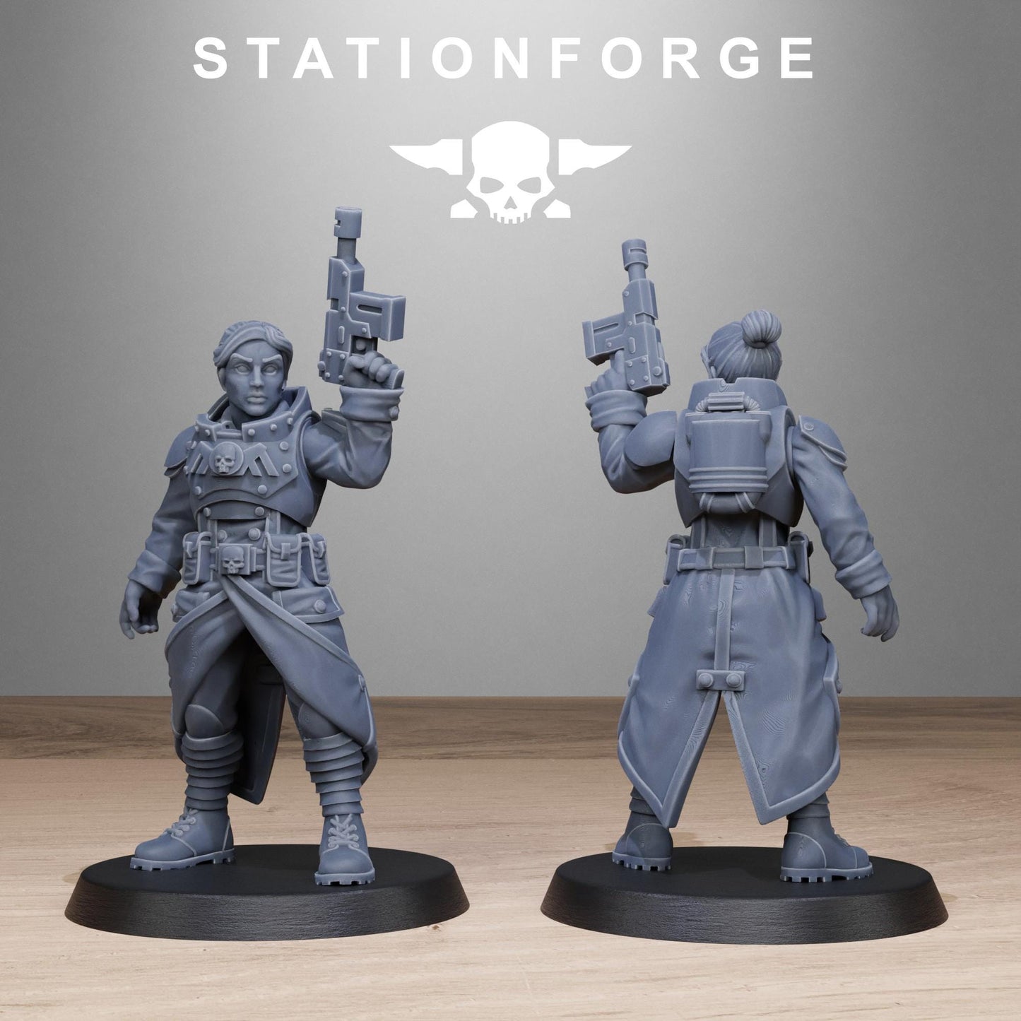 Grim Guard Sisters by Station Forge