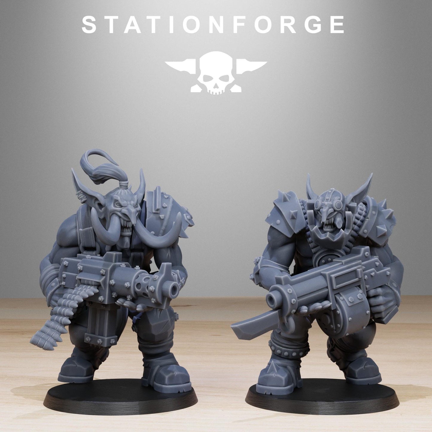 Orkaz Trolls by Station Forge