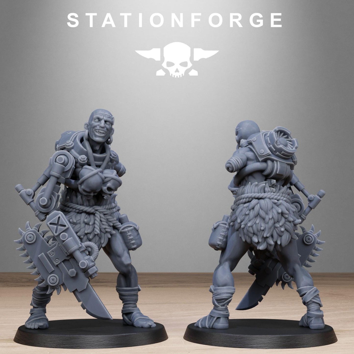Techno Savage Barbarians by Station Forge