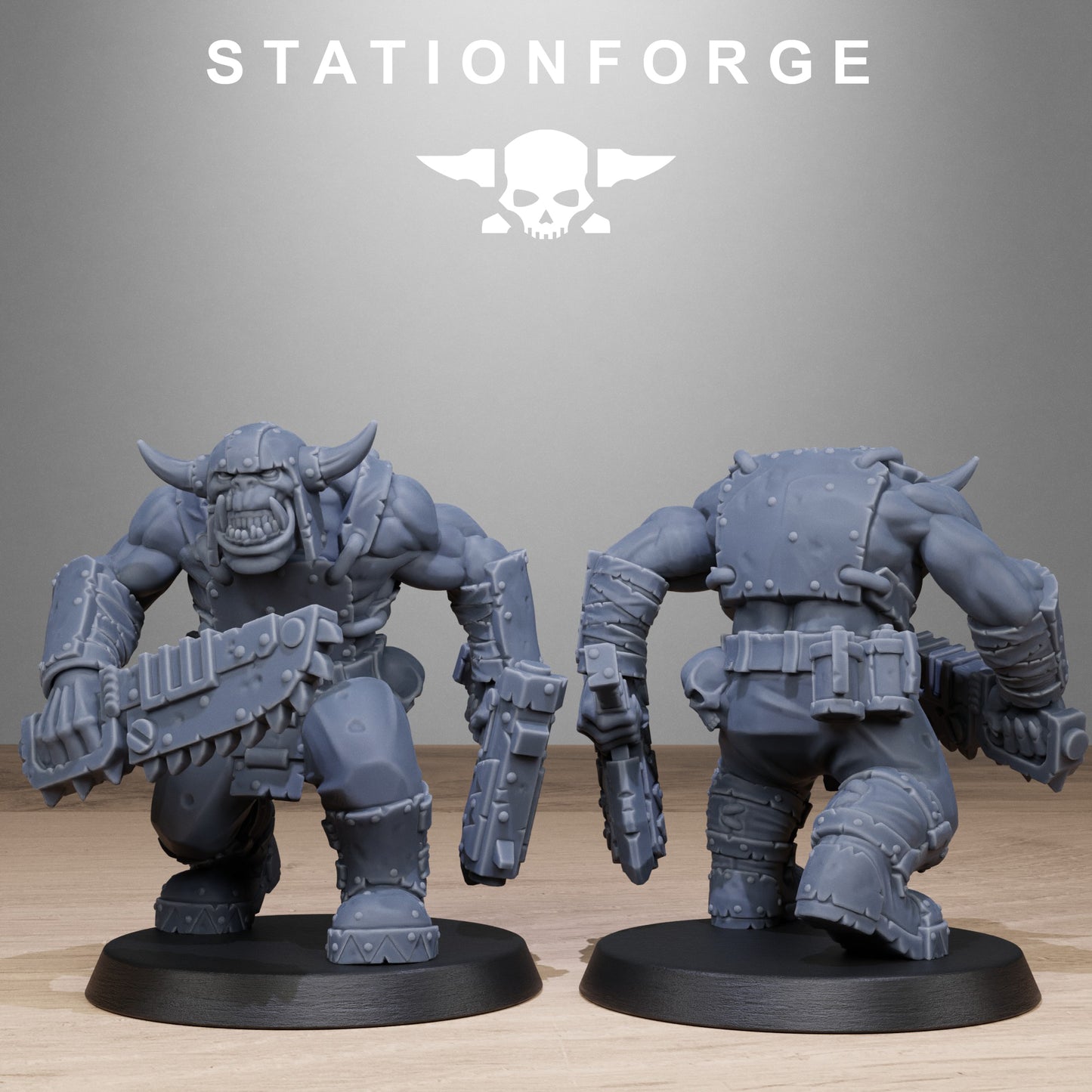 Orkaz Bros Infantry by Station Forge