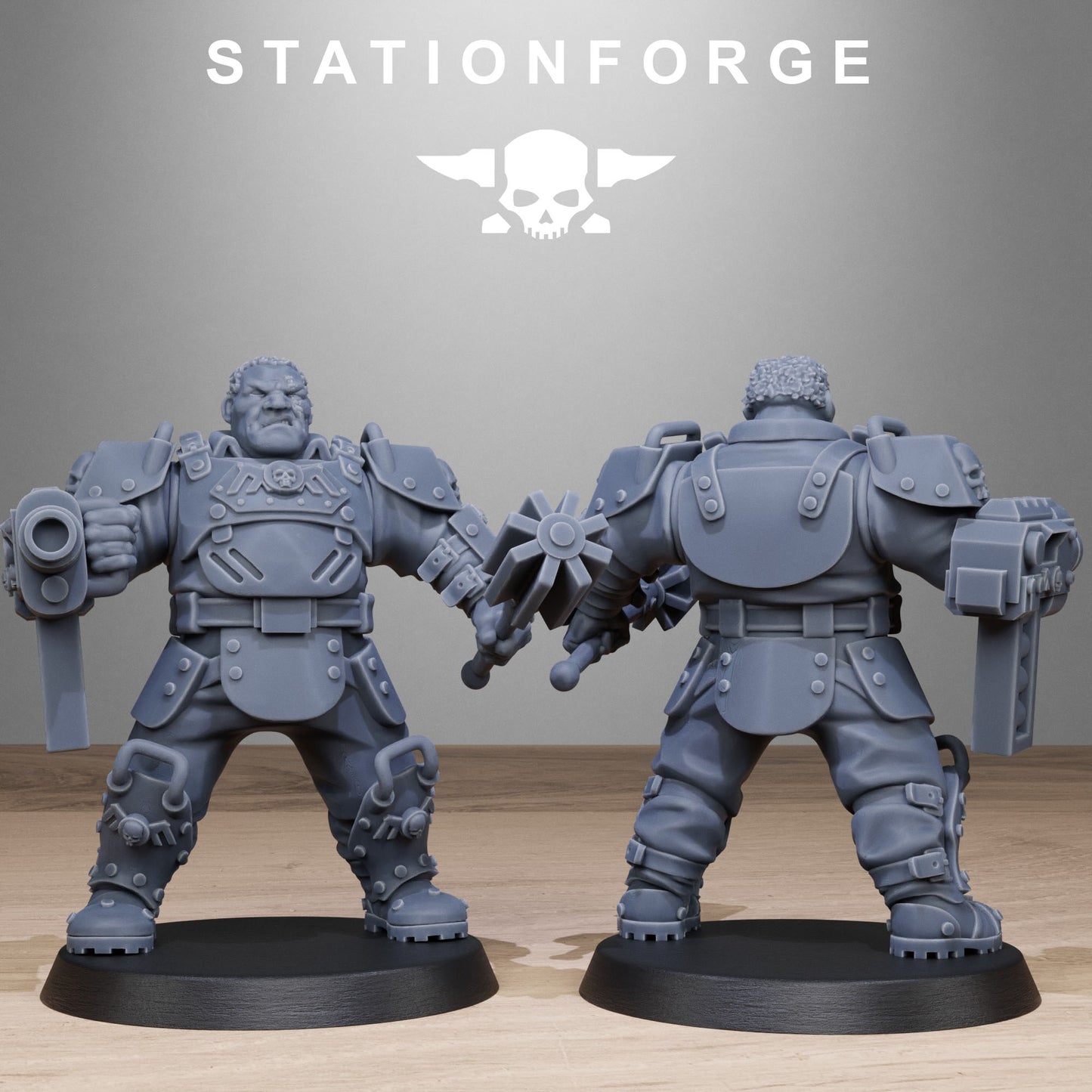 GrimGuard Armored Mutants by Station Forge