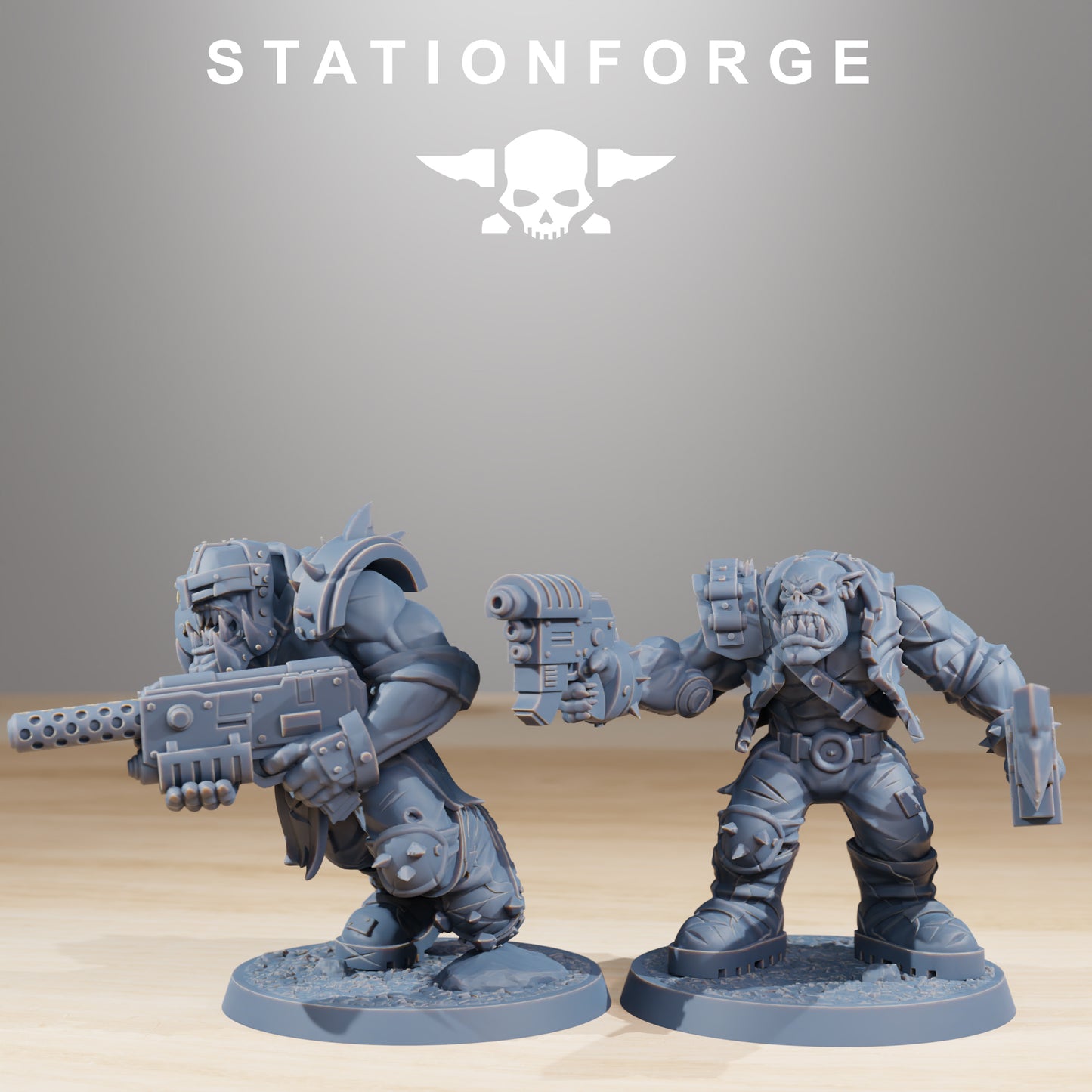 Orkaz Infantry by Station Forge