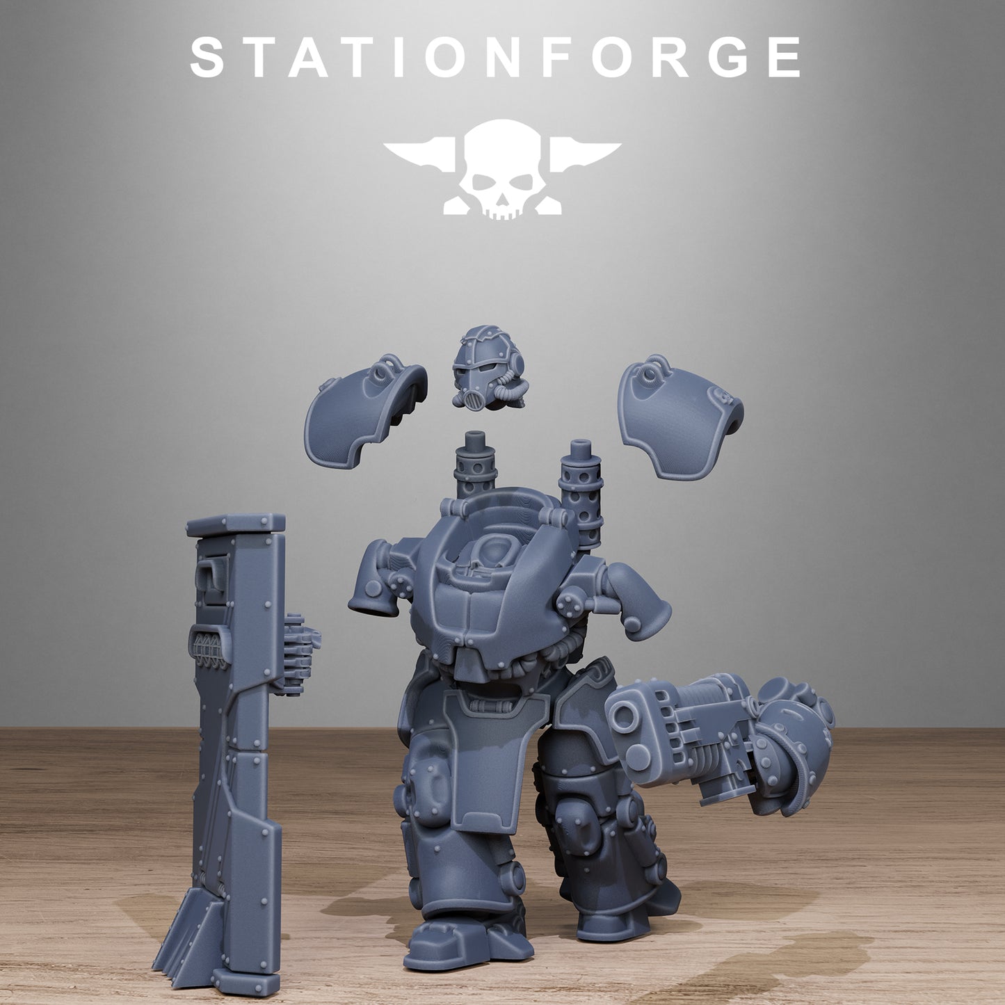 GrimGuard Power Armor by Station Forge