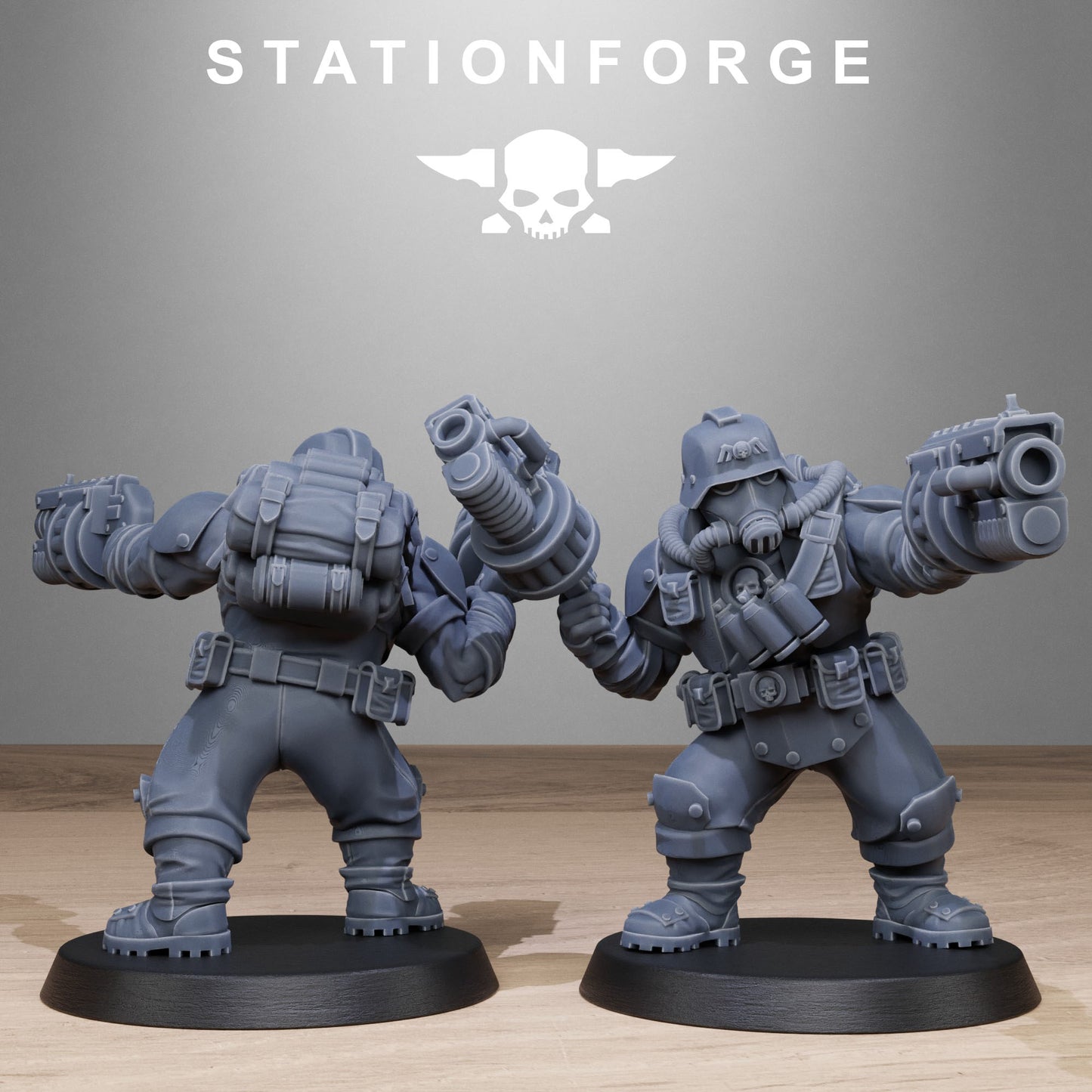 GrimGuard Jungle Fighters Mutants by Station Forge
