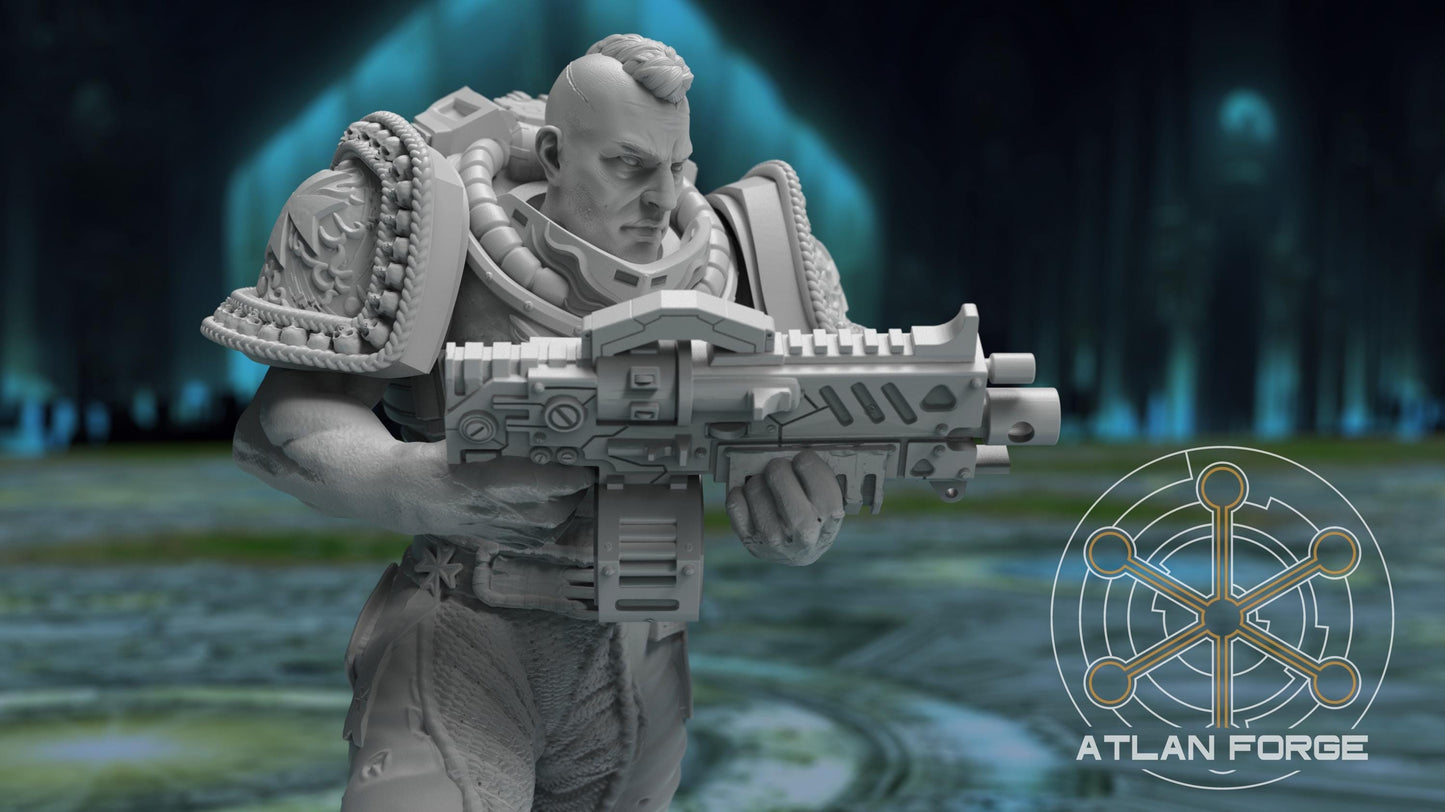 Knight Templar Initiates by Atlan Forge