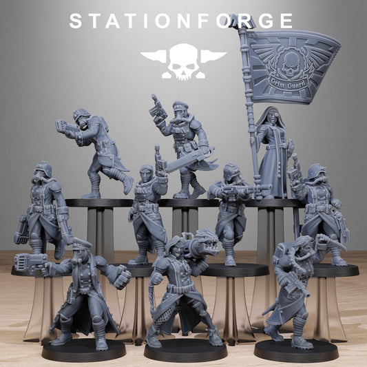 Grim Guard Sisters by Station Forge