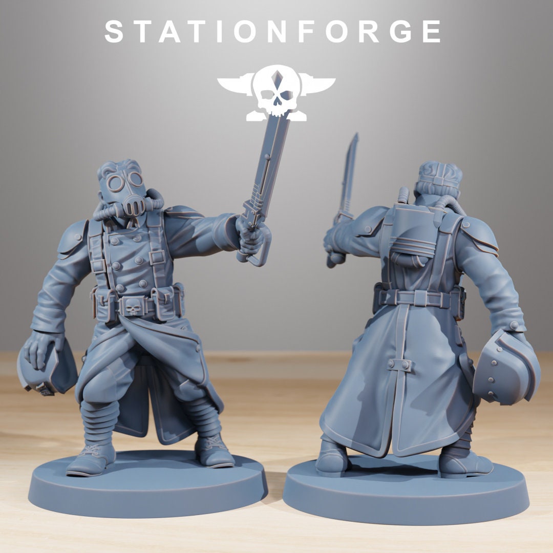 Grim Guard Acolytes by Station Forge