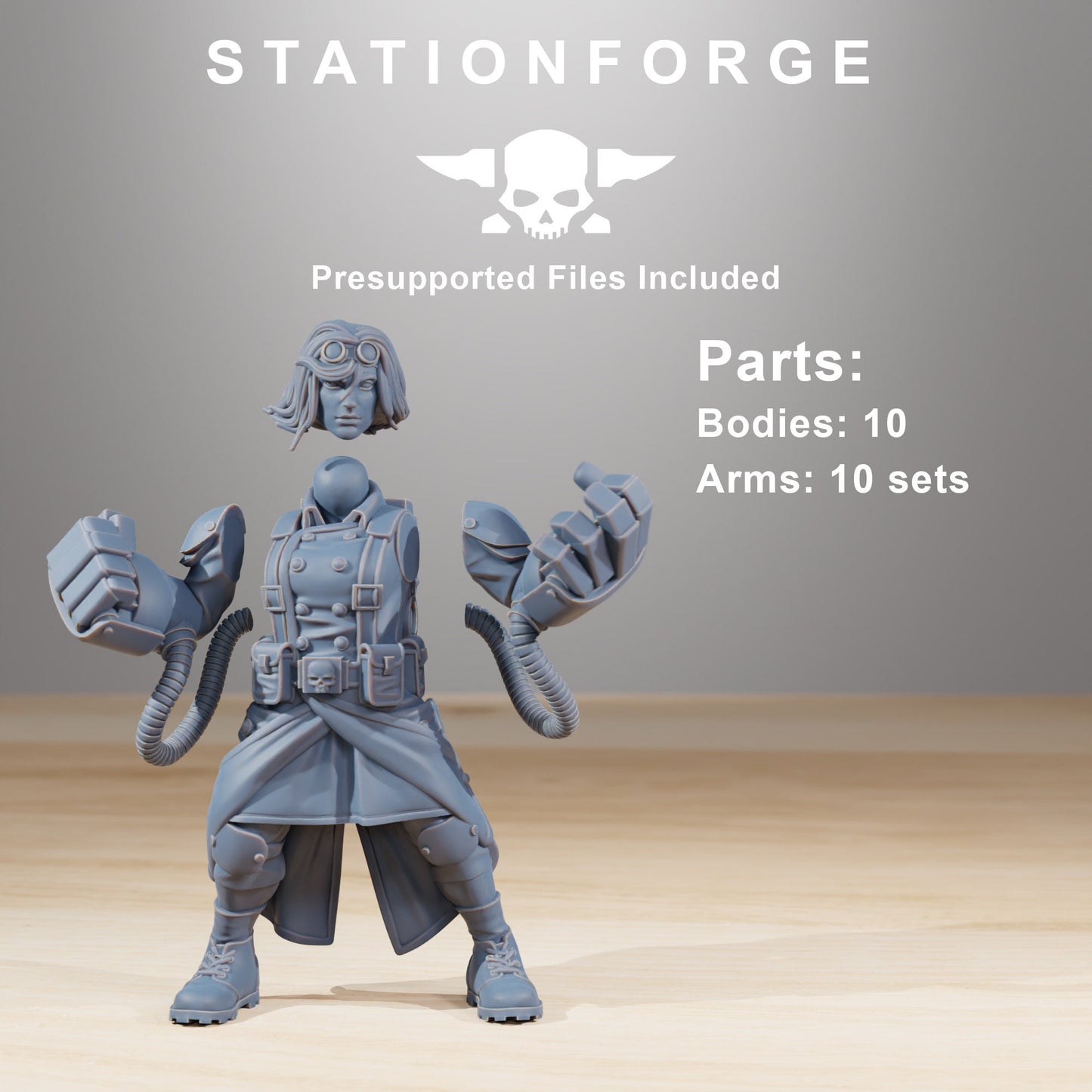 GrimGuard Battle Sisters by Station Forge