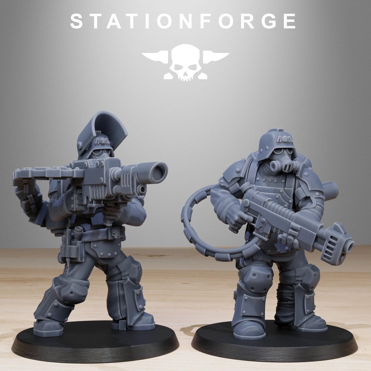 Grim Guard Armored Squad by Station Forge