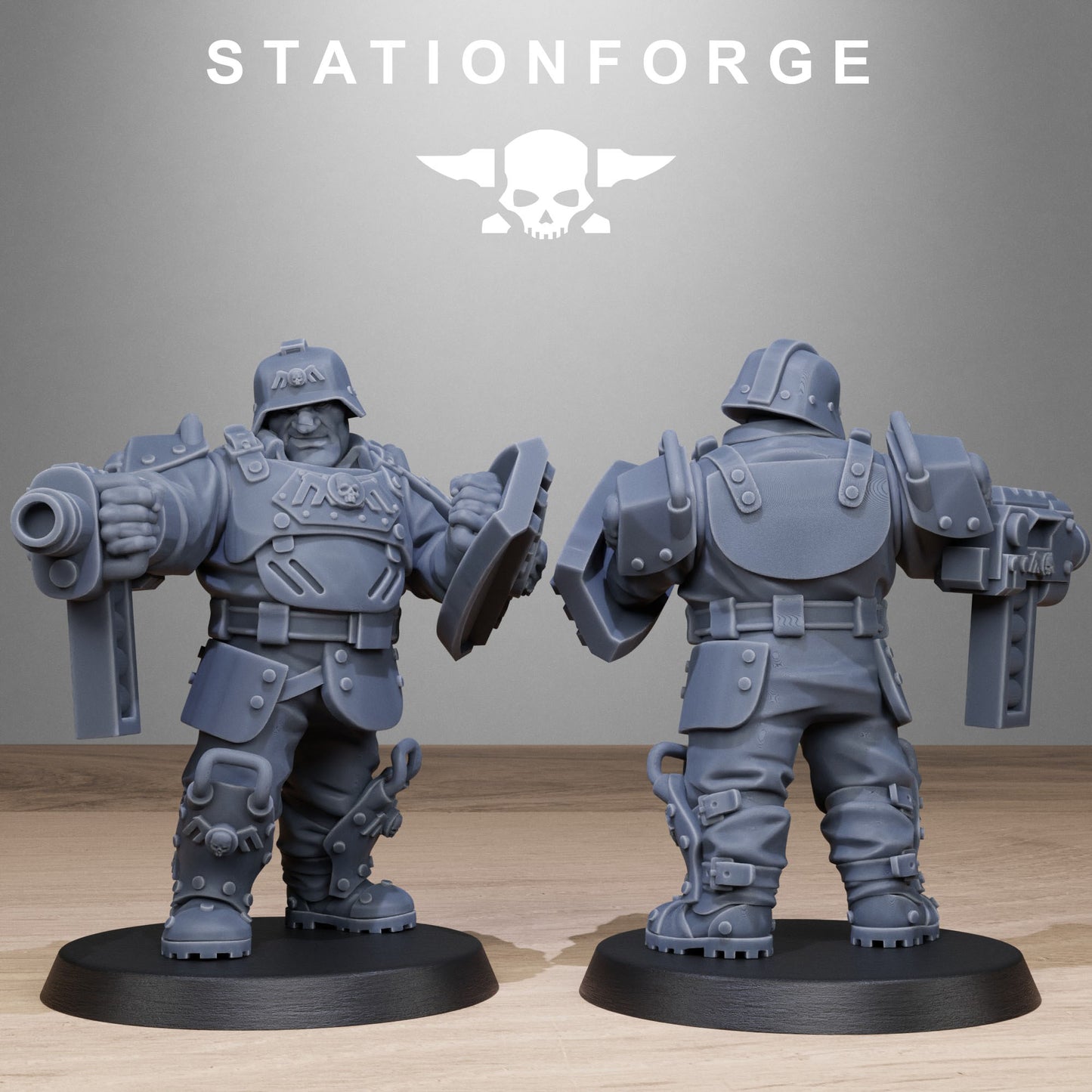 GrimGuard Armored Mutants by Station Forge