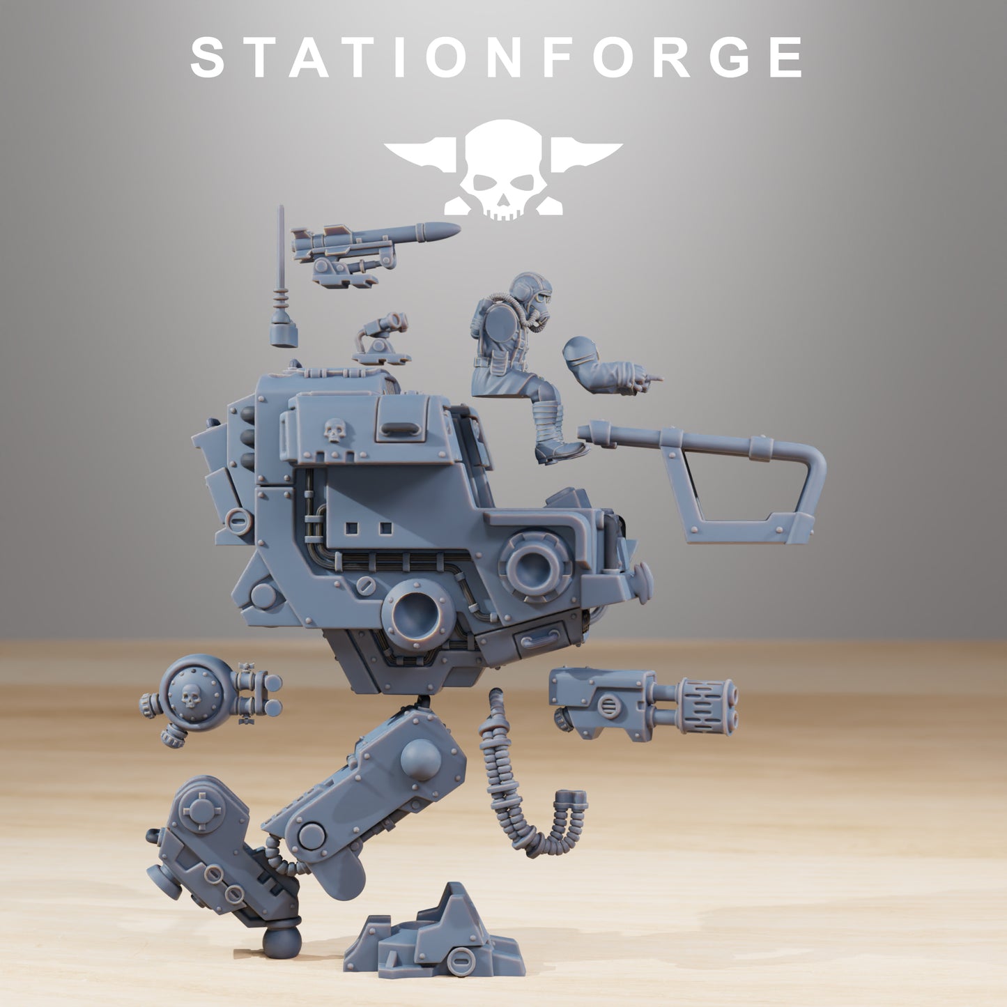 Grim Guard Walker by Station Forge