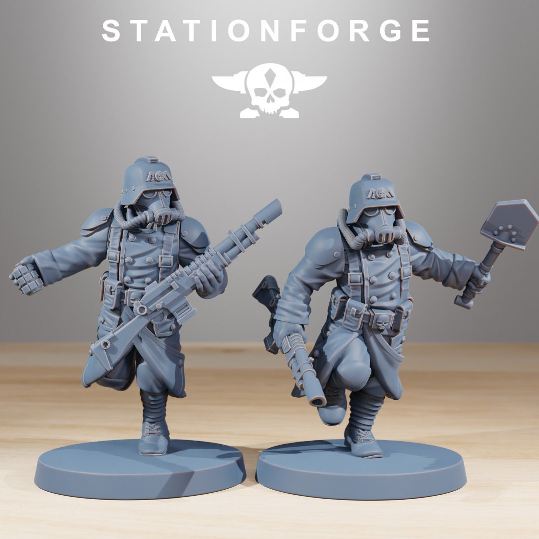 Grim Guard Acolytes by Station Forge