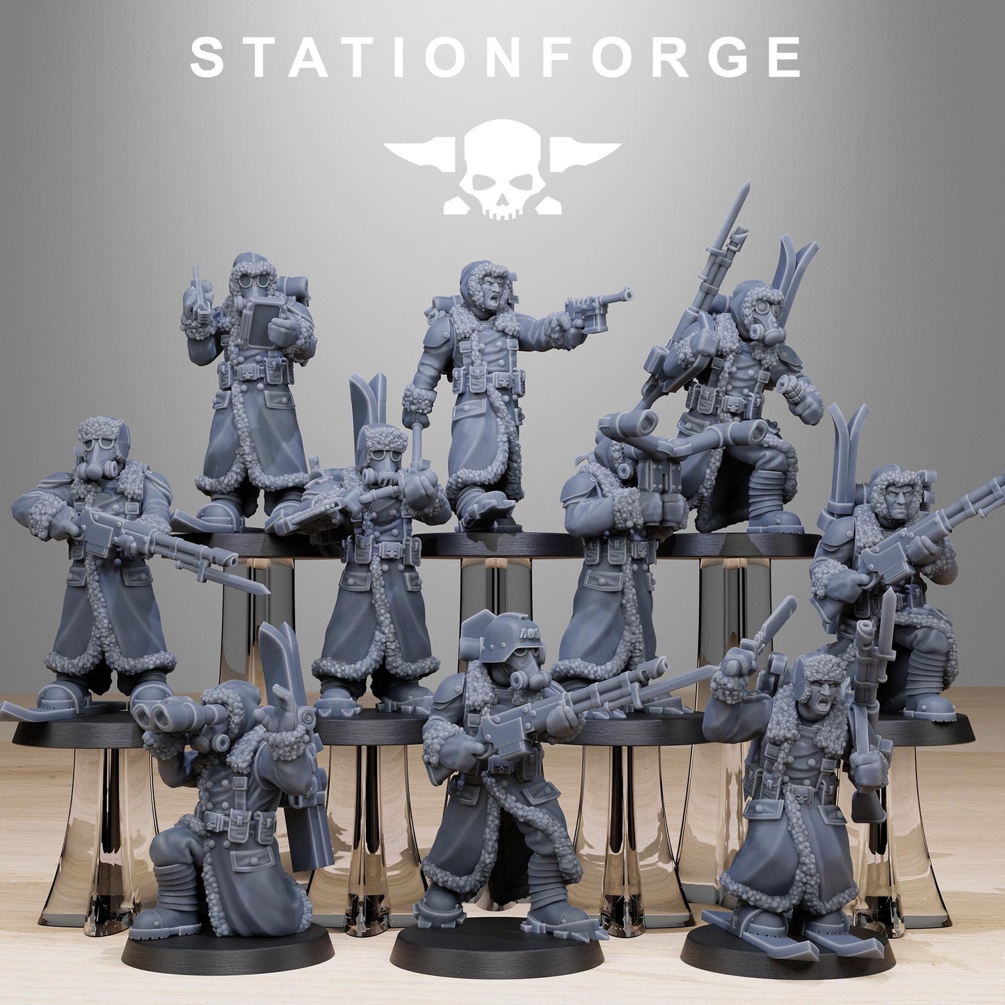 GrimGuard Frostwatch Skiers by Station Forge