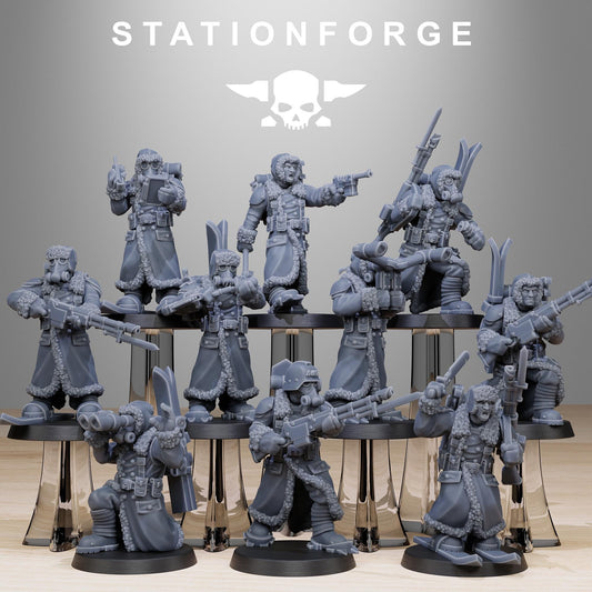 GrimGuard Frostwatch Skiers by Station Forge